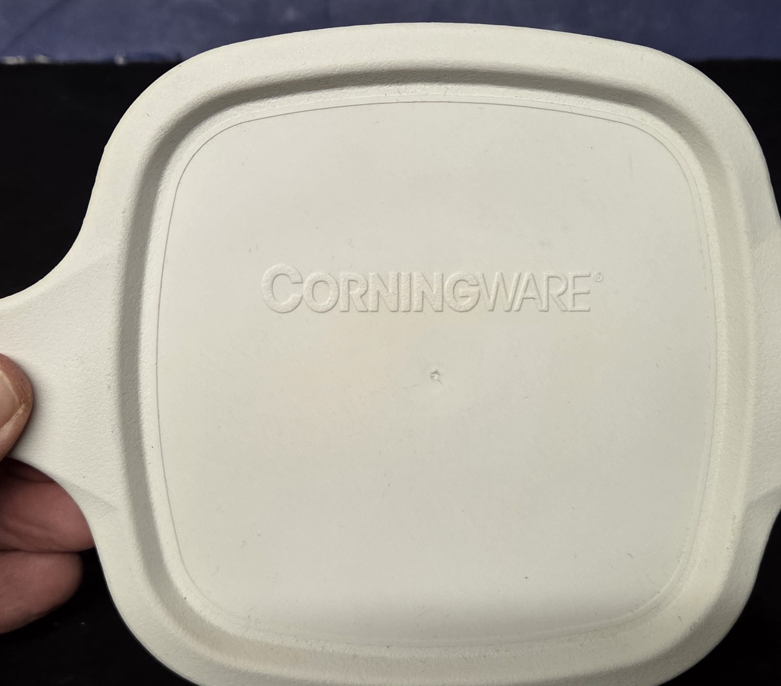 Vintage Corning Ware Cookmates K-PP-43 Small Casserole Dish w/Rubber Snap on Lid