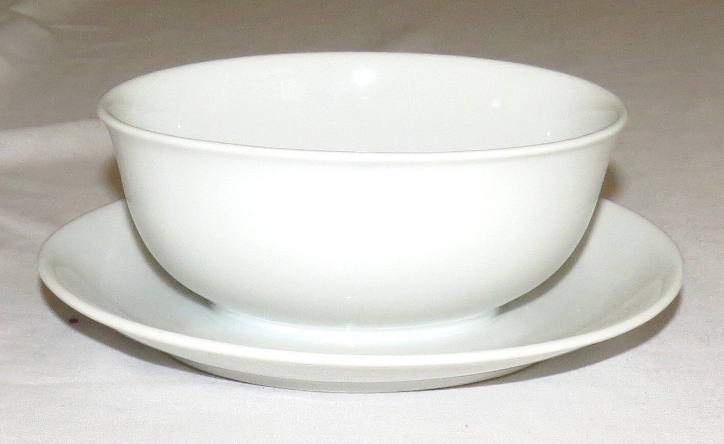 Arzberg White Gravy Boat Shape 2025 – 7 x 5.3/4 x 3 inches