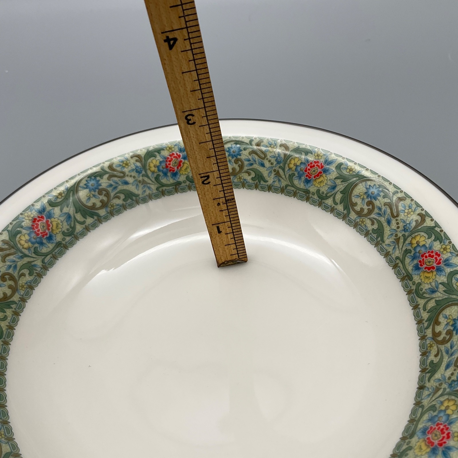 Noritake Ivory China 7019 Isolde Coupe Soup Bowl 7 5/8 in