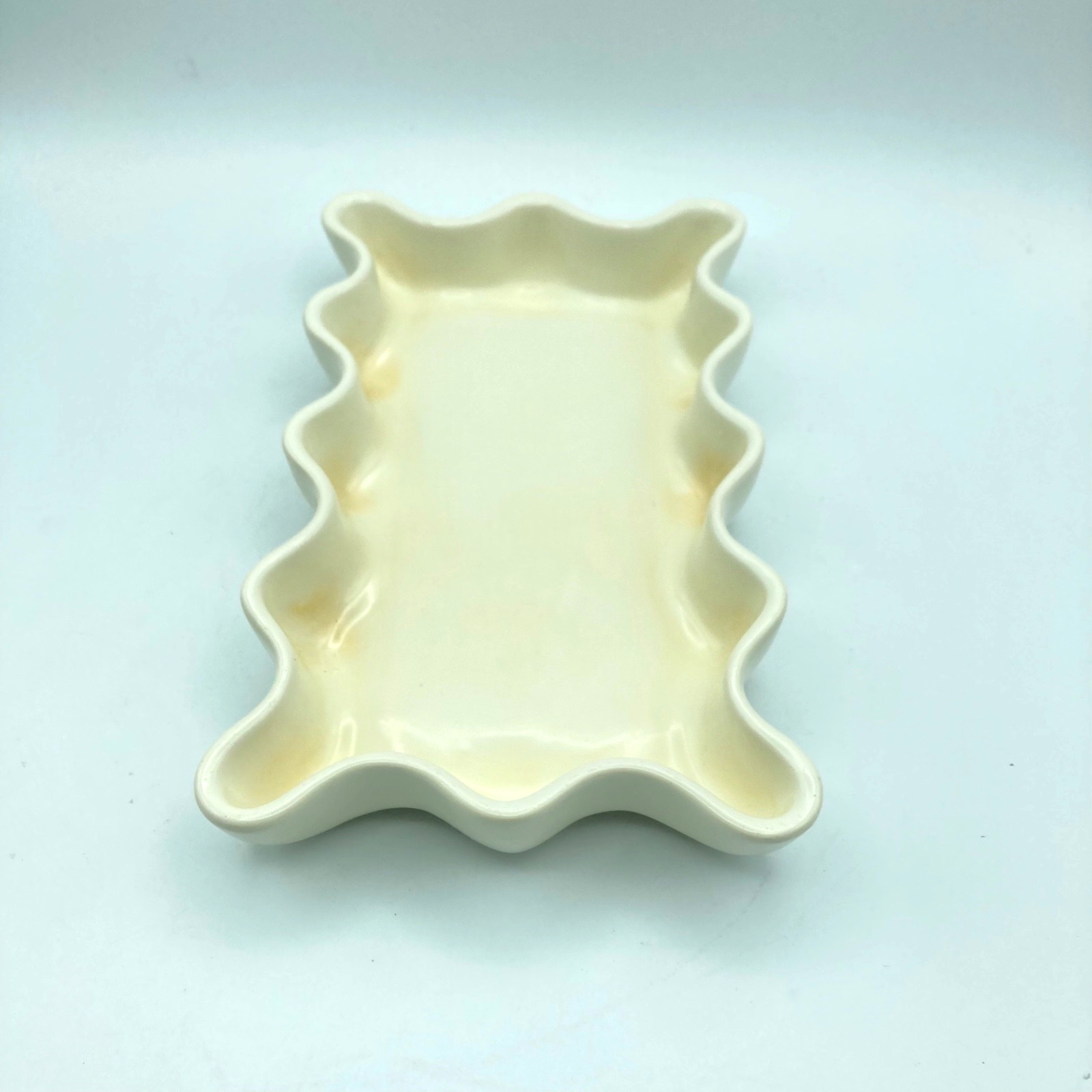 Catalina Pottery Bowl Tray Rare Dish Vintage 9 3/4″ Long x 5 7/8″ Wide