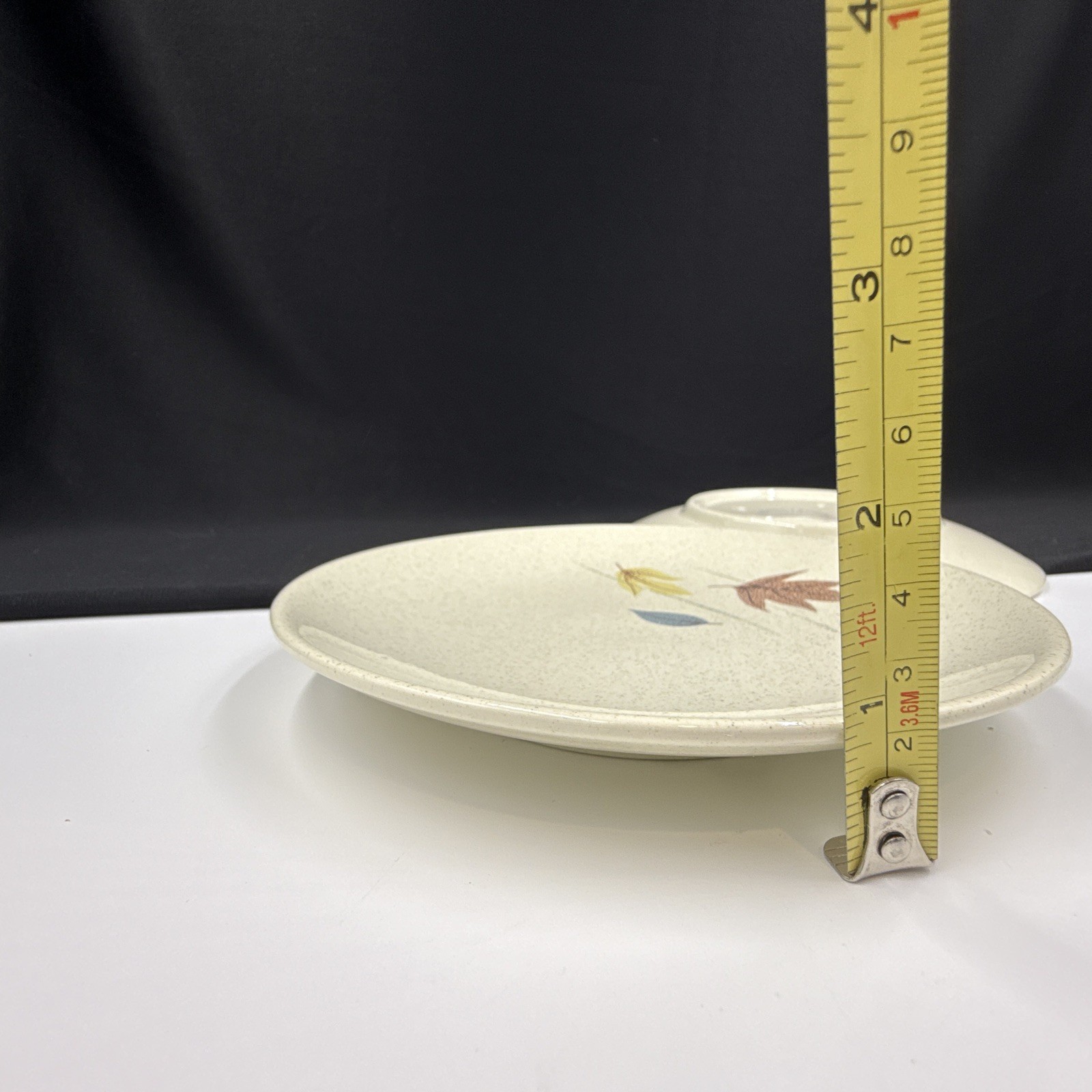 FRANCISCAN AUTUMN LEAVES Set Of (2) 6 1/2” Bread & Butter Plates •PRISTINE•