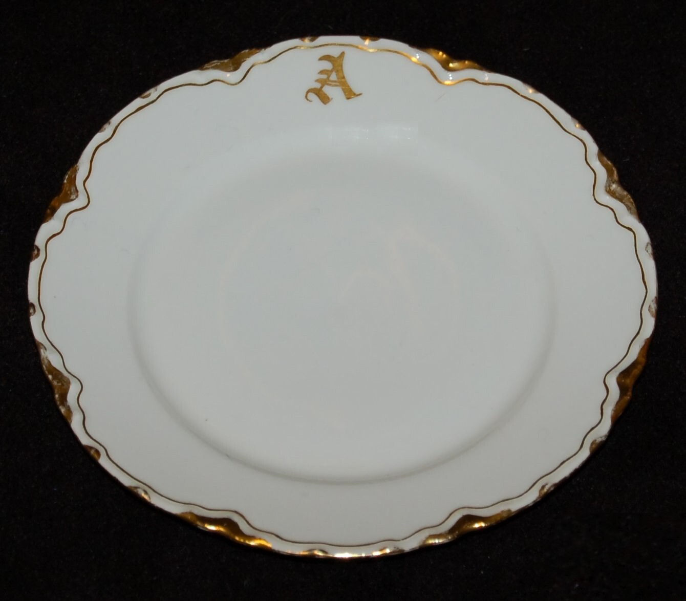 ANTIQUE Porcelain Soup Saucer LIMOGES Haviland Made in France 1905 Art Nouveau