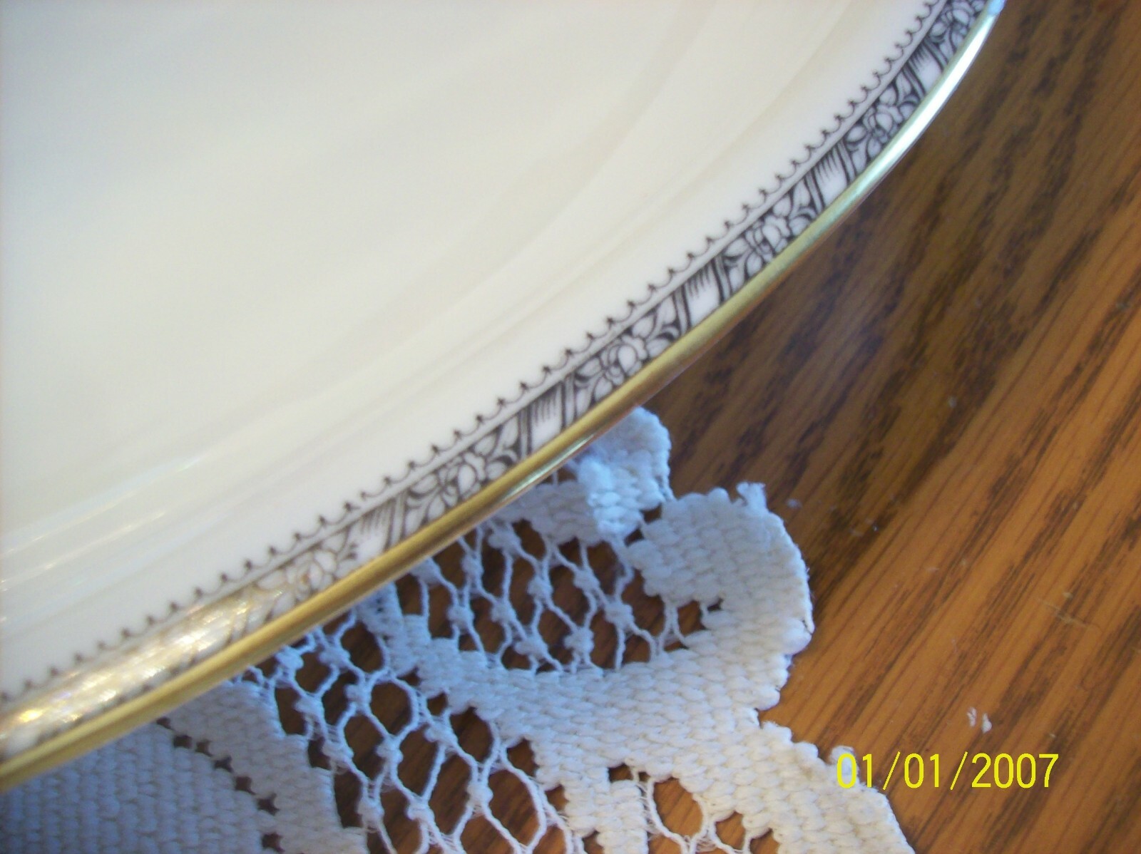Heinrich & Co. Bavaria Vtg Porcelain China 4 Piece Serving Pieces Christine