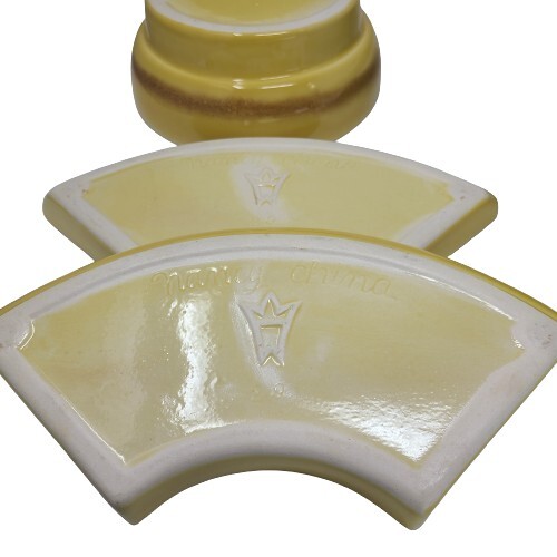 1950s Nancy China 29 Buffet Lazy Susan Fondue Relish Taco Tuesday Ceramic Set
