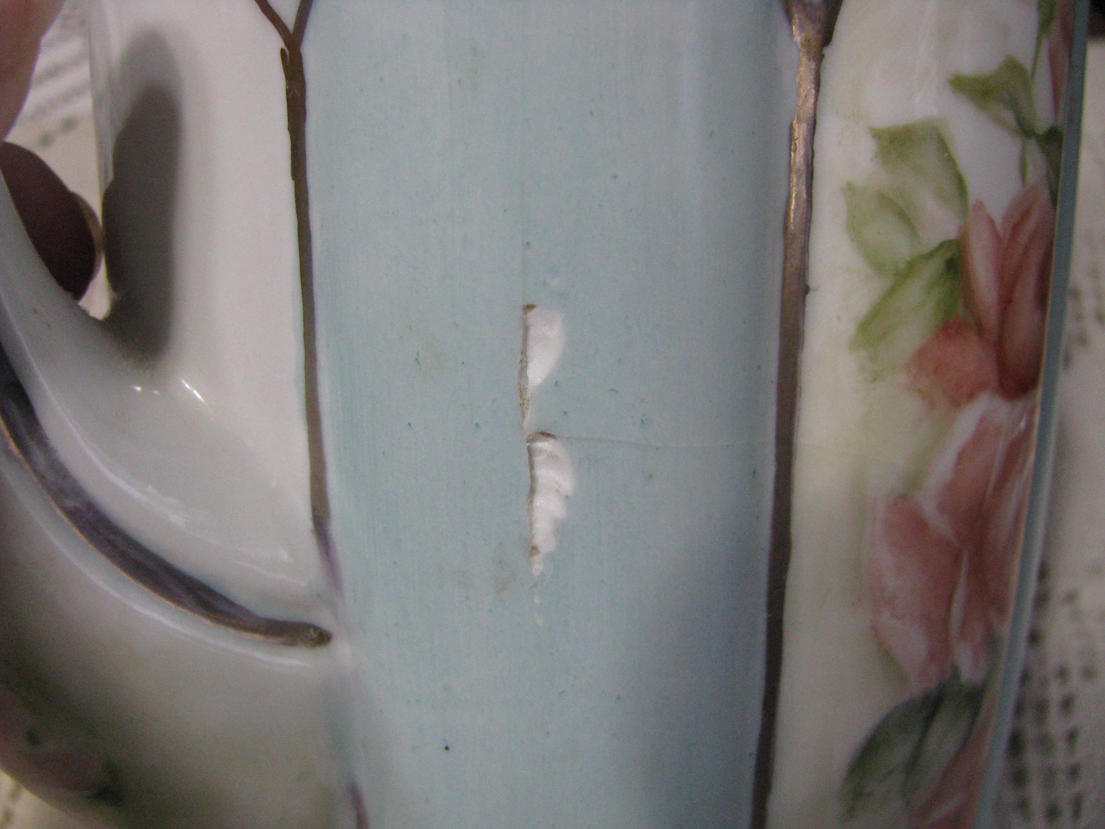 Antique RS Prussia Tea Set-1895-1910-Paper Label Residue-Independent Artist