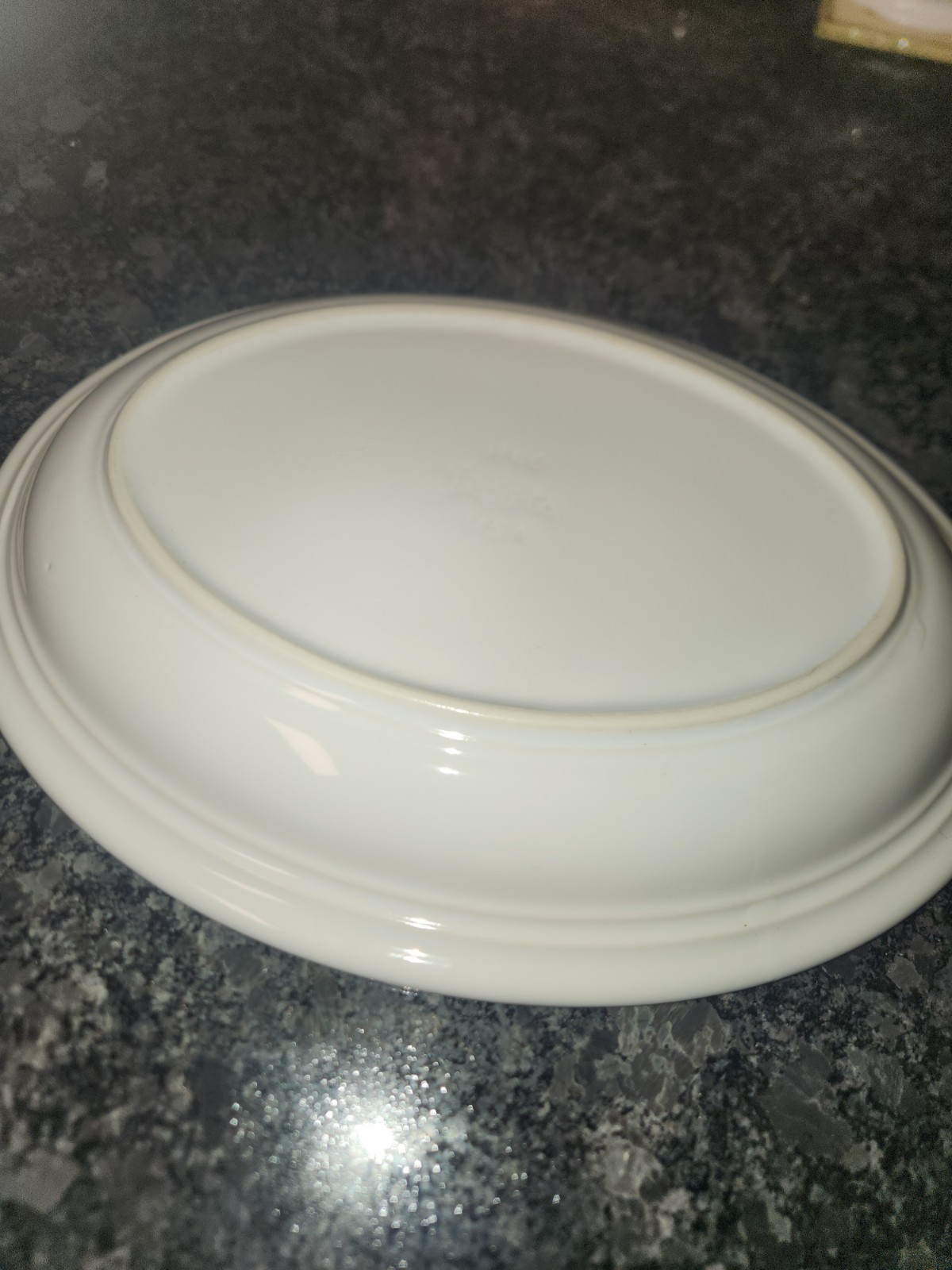 Fiesta/Fiestaware Homer Laughlin White 11 5/8″ Serving Platter Excellent