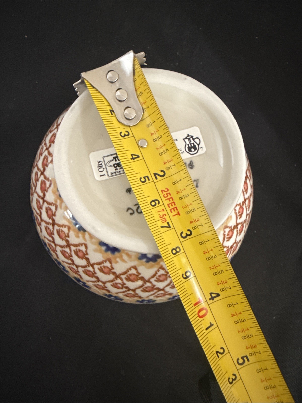Bowl with Pedestal UNIKAT Made In Poland