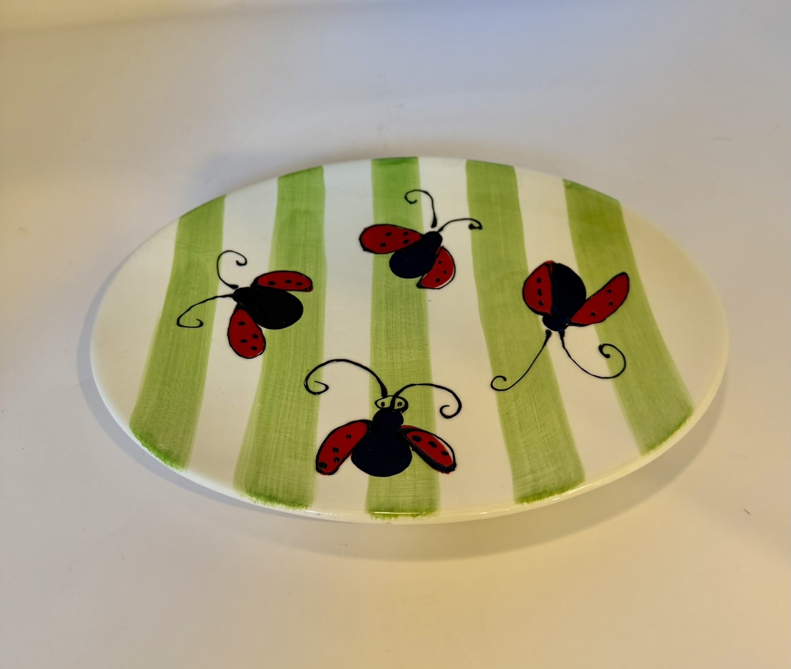 Vintage 4 Boston Warehouses Bugs Ń Bees Whimsical Plates by Jill Seale 6”x 8”