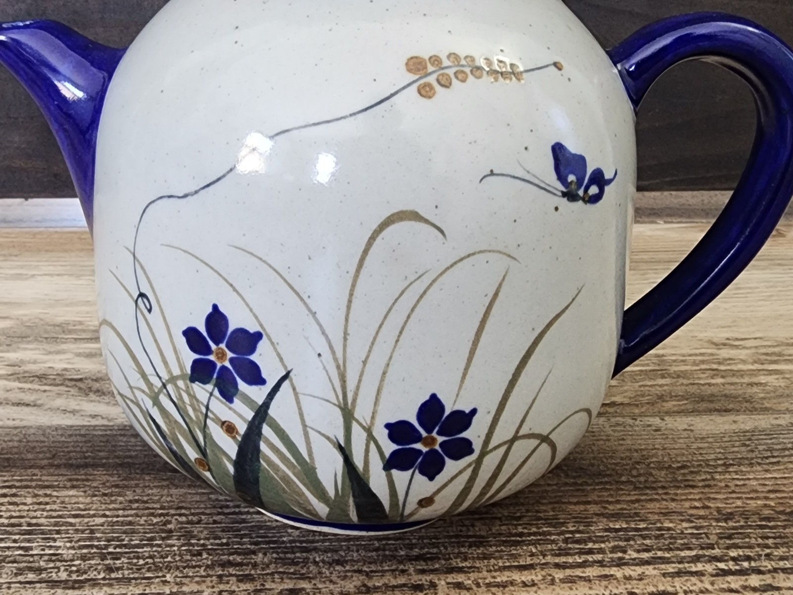 Teresa Duran Xochiquetzal Tonala Butterfly Teapot | Signed | 5.5″ x 5.5″