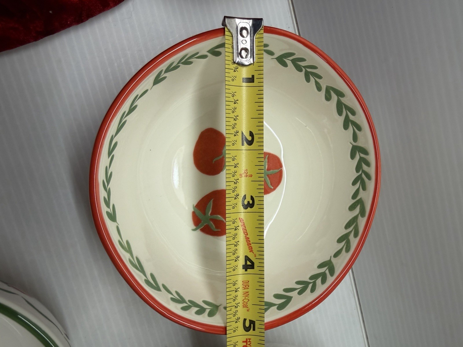 3 – Prima Design Ceramic 3 Bowl Set Tomatoes . New And Unique