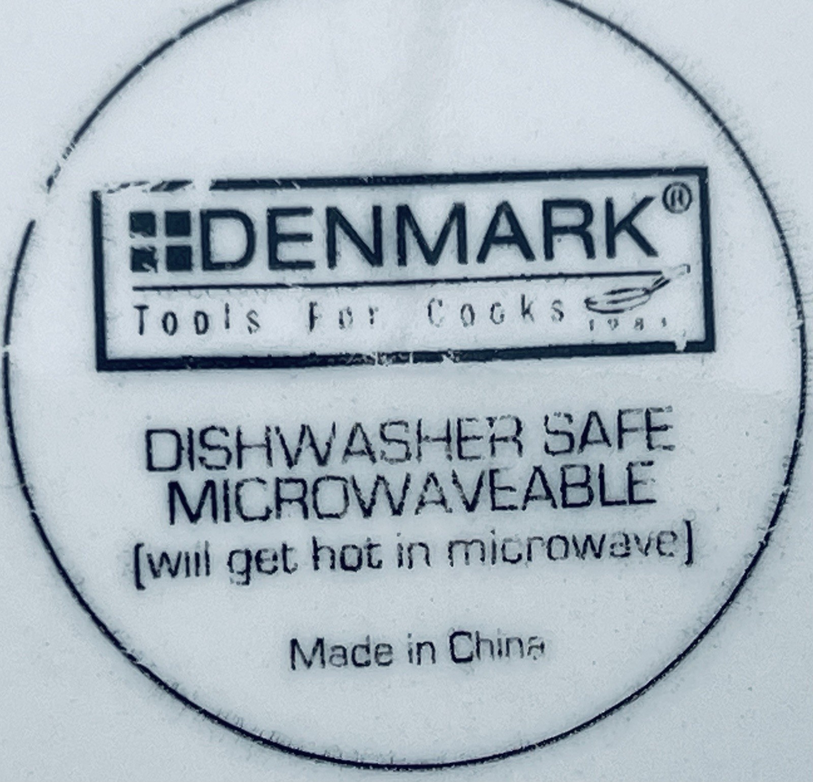 Denmark 7 7/8” White Basket-weave Salad Plates EC Never Used Set Of 5
