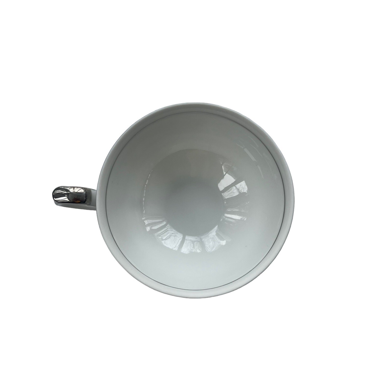 Vintage 1963 Silver Sonata By HARMONY HOUSE FINE CHINA Footed Tea and Coffee Cup