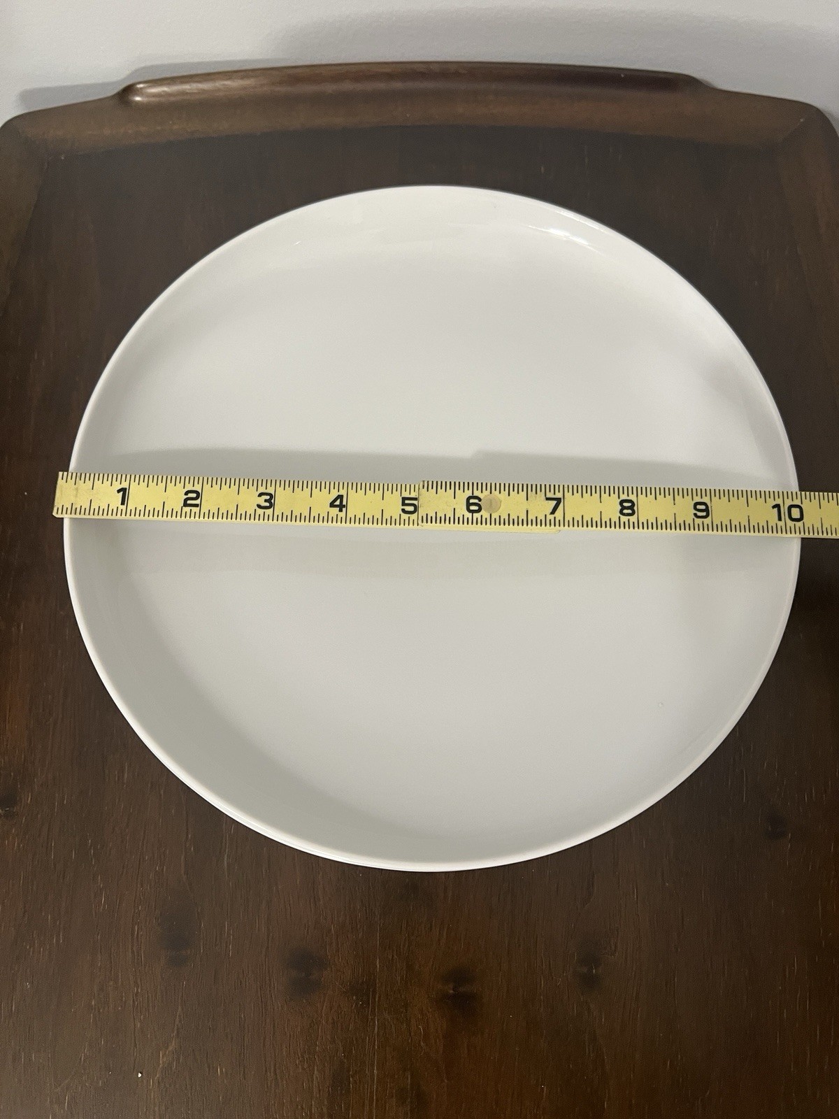 Set Of 3 Crate & Barrel Kahla Madison Asymmetrical 10 1/4” Dinner Plates
