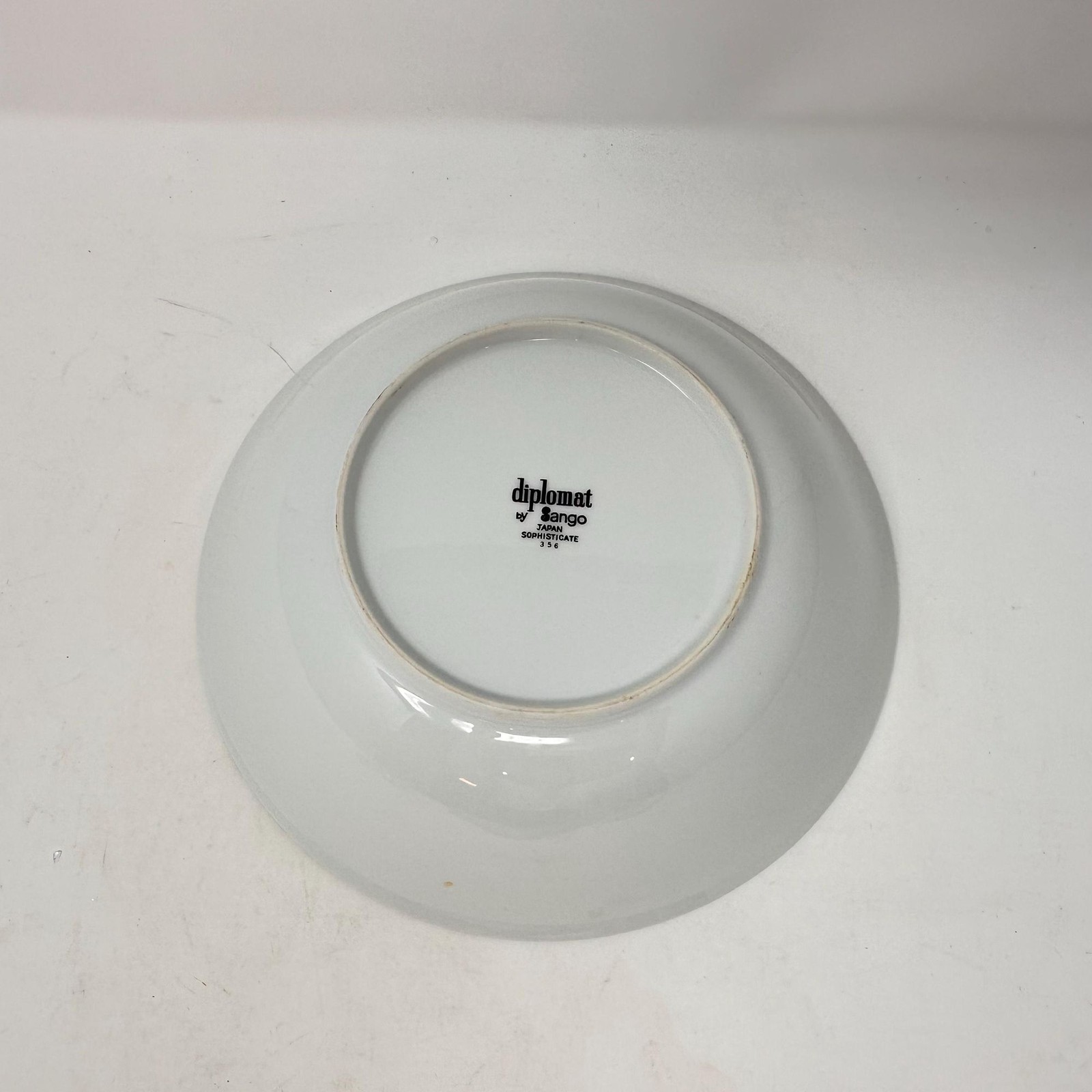 Vintage Sango Diplomat Sophisticate 356 Fine China Serving Bowl 9.5″ Round Oval