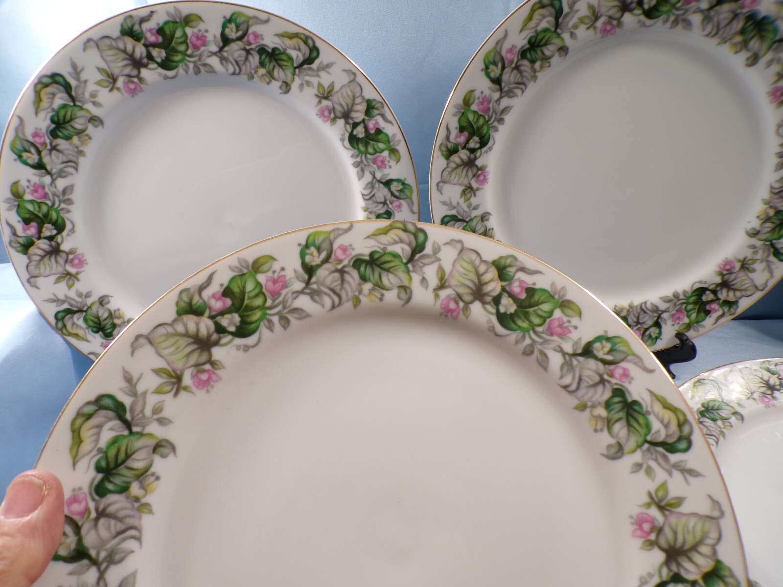Set of 5 Jyoto – Made in Occupied Japan – Regalia Dinner Plates