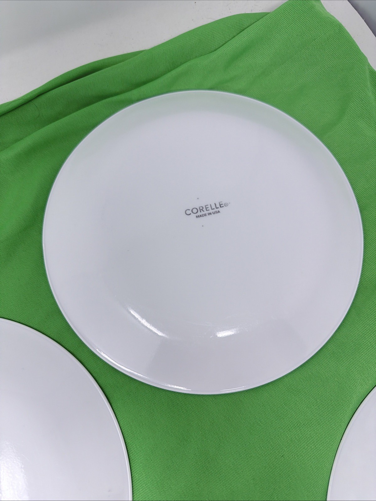 Corelle Vitrelle Portofino Salad/Luncheon Plates Blue Floral 8.5″, Set Of 6
