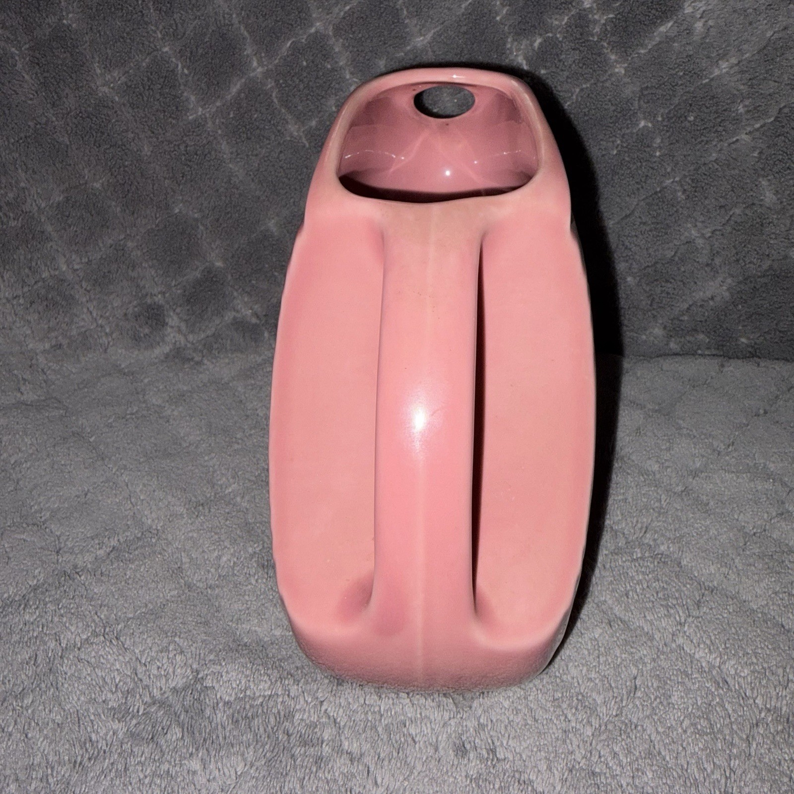 VTG 1950s 60s Pink Fiesta Disc Lemonade Tea Water Pitcher 6” USA HLC (1951-1959)