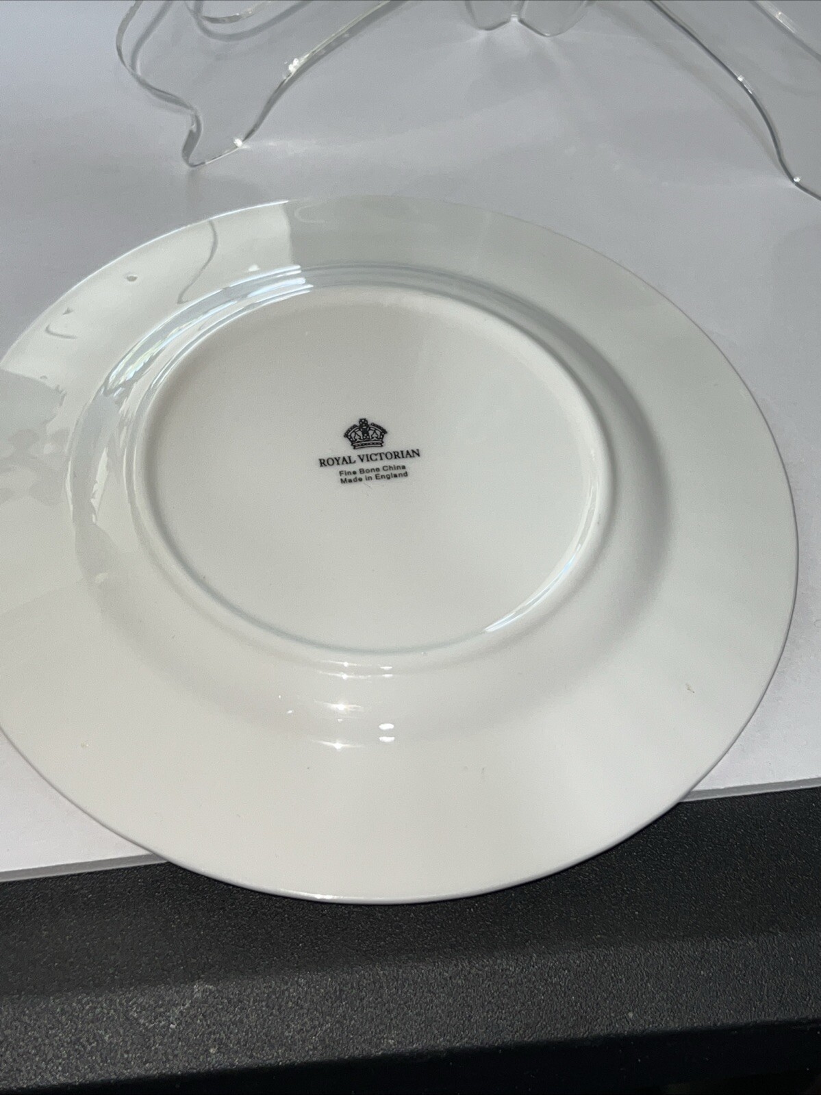 Staffordshire Royal Victorian St George , Dorset Rose Cake 6-1/2” Plate NOTEs