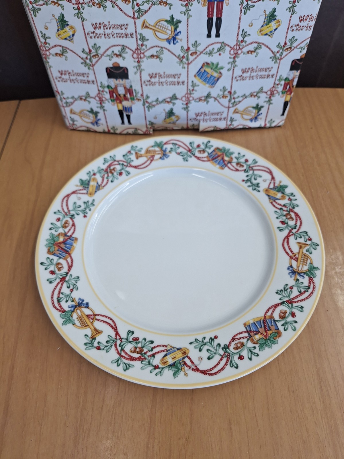 Block Spal Whimsy Christmas Dinnerware Portugal Vintage Discontinued 1992