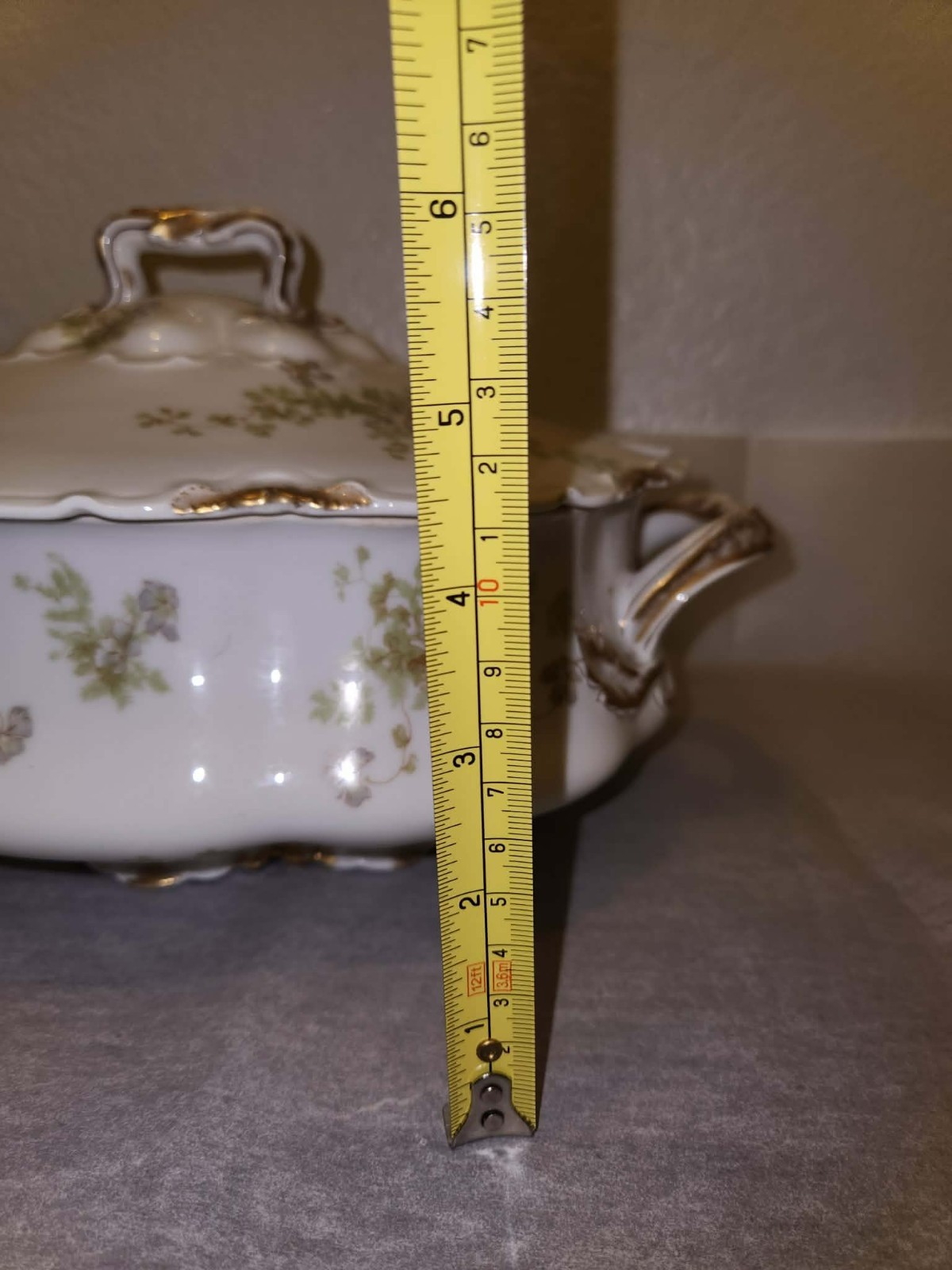 Haviland Limoges Montebello Covered Vegetable Dish France, 1890s Vintage Collect