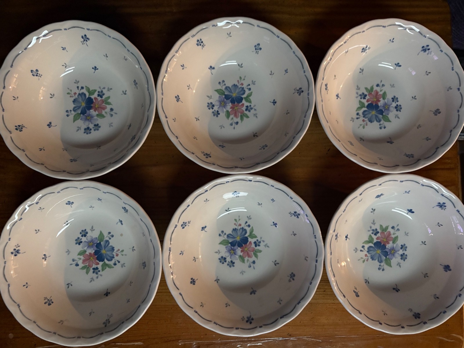 5 Nikko Provincial Designs Cereal Bowl in Pattern Dauphine