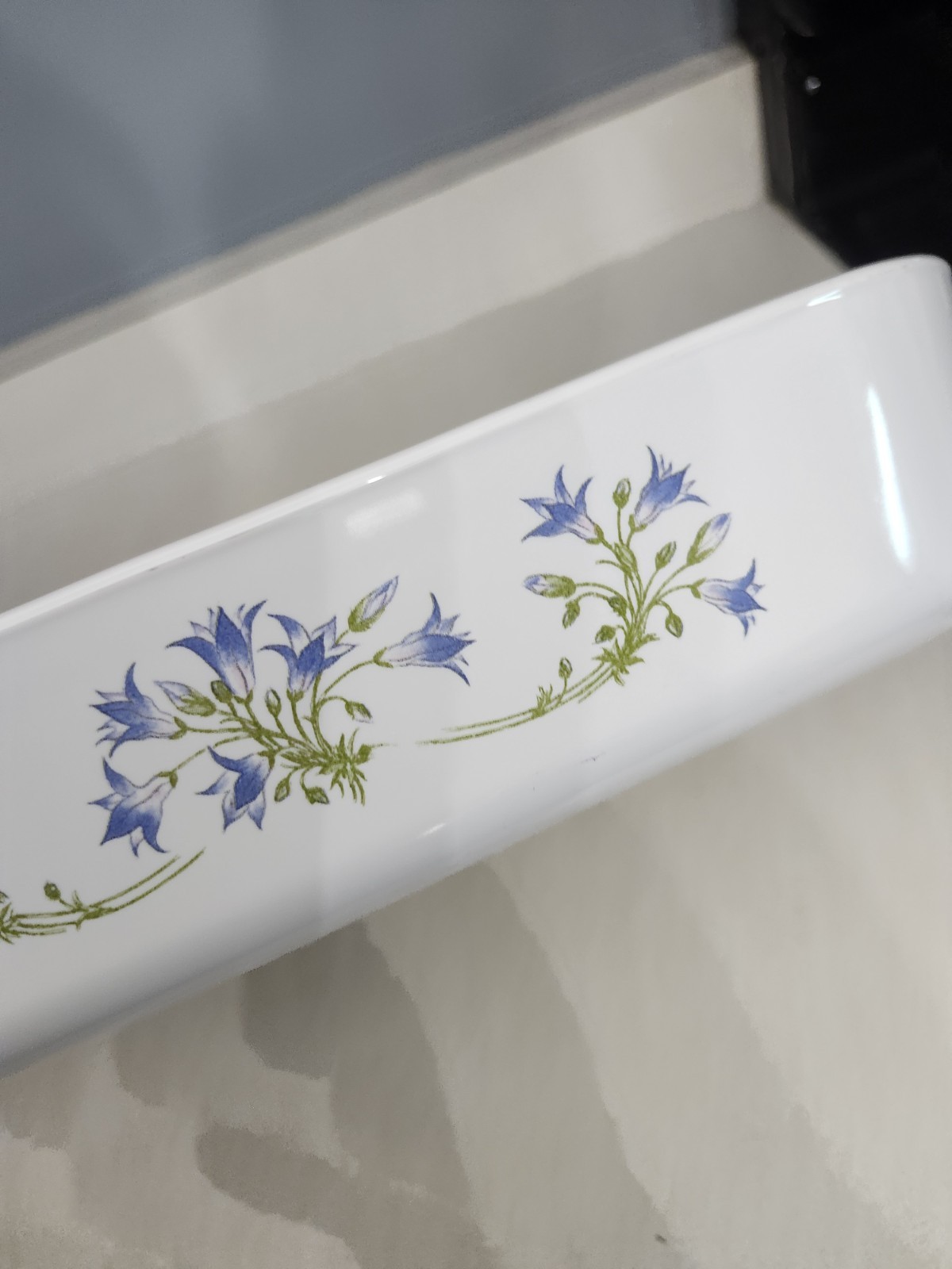 Corning Ware Blue Dusk Rectangular Open Roaster / Lasagna Casserole Pan A-21-B-N