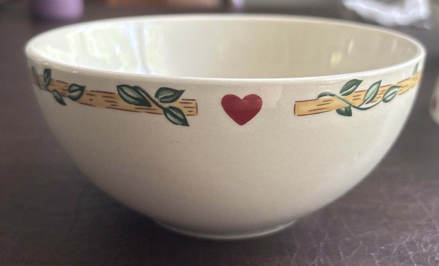 Thompson Pottery Birdhouse 6” Cereal Soup Bowls Set Of 4 vintage collectible EUC