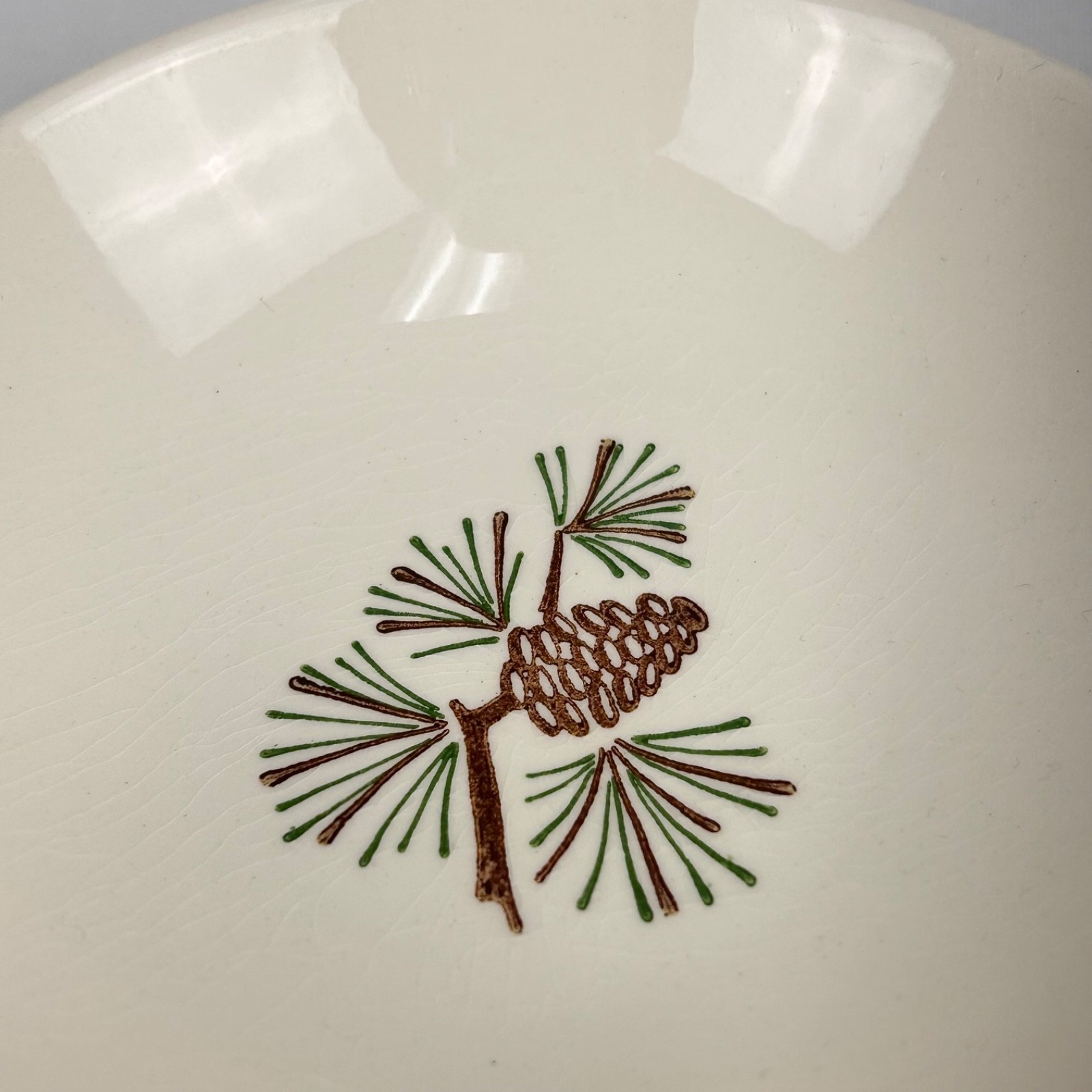 Vintage MCM Stetson Misty Pine 5 1/4 Dessert/Fruit/Berry Bowl -You Pick Quantity