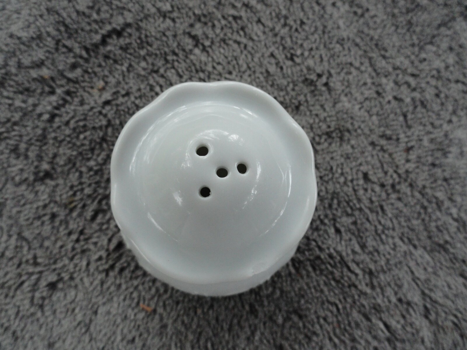 Dansk Ivy Embossed Fruit and Leaves White Pepper Shaker