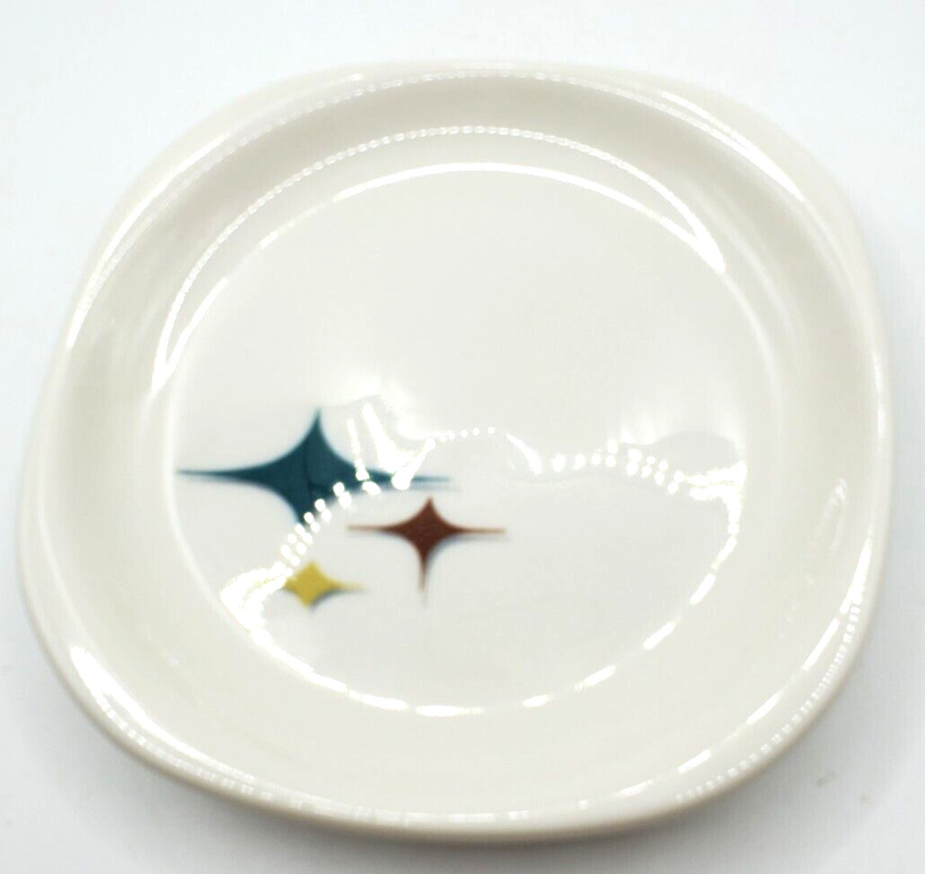 Trend Syracuse Plate 5″1/4″wide Square Diamond Jubilee Eames ERA Atomic
