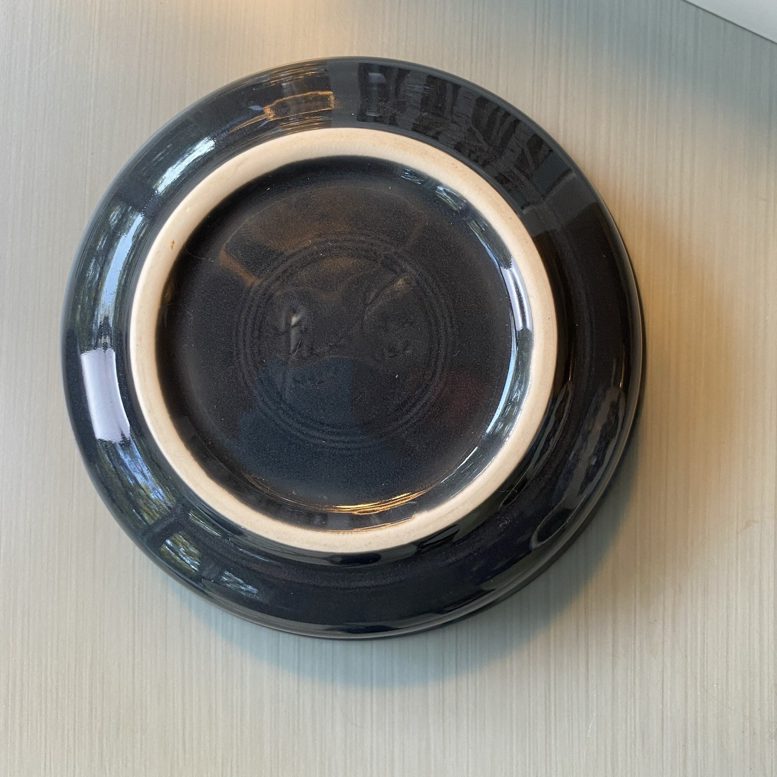 Fiesta USA Fiestaware 5 5/8″ Classic Rim Small Bowl (15oz) Black Excellent Condn