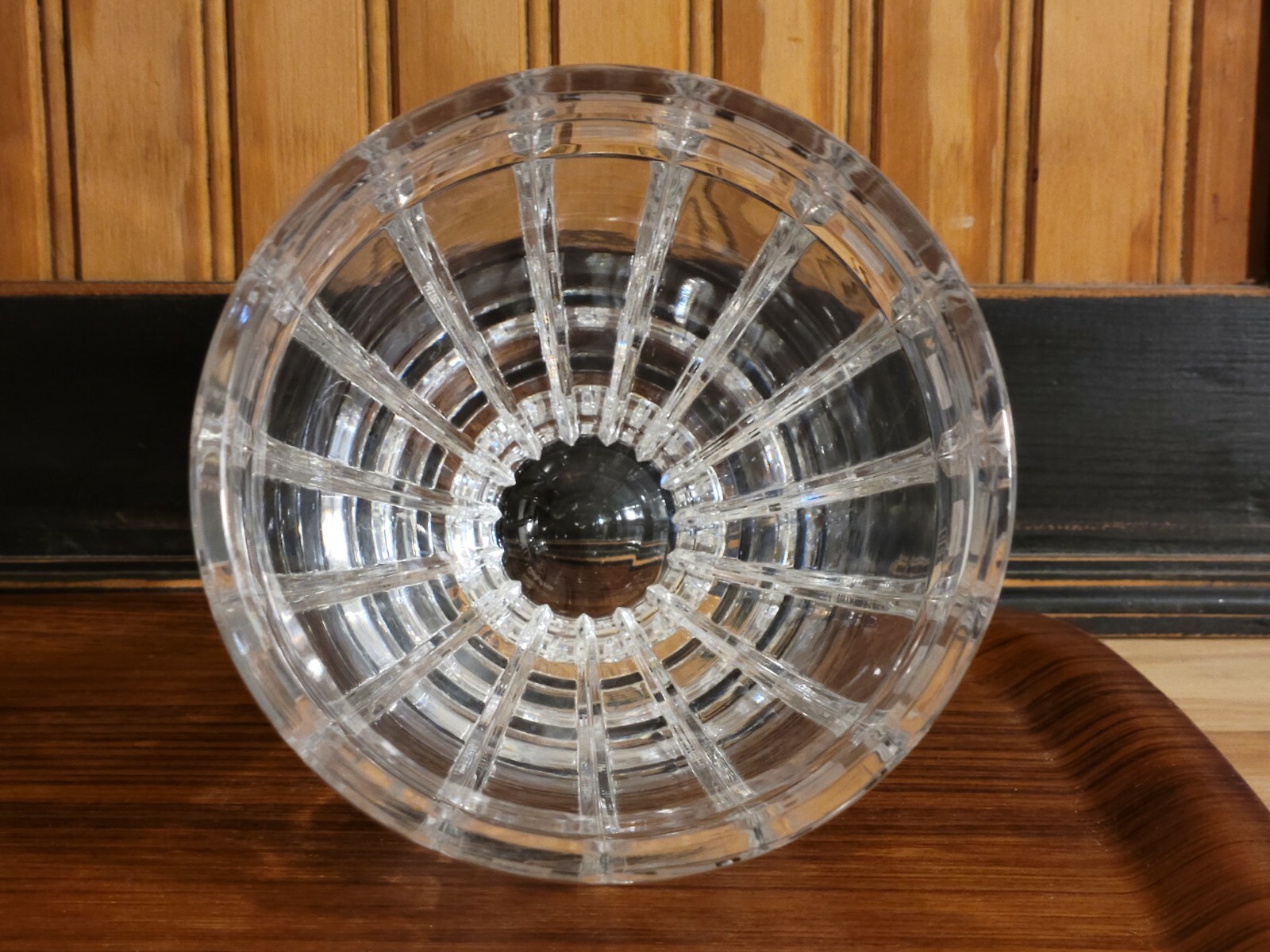 Marquis by Waterford Quadrata 8″ Crystal Flower Vase Frosted Squares
