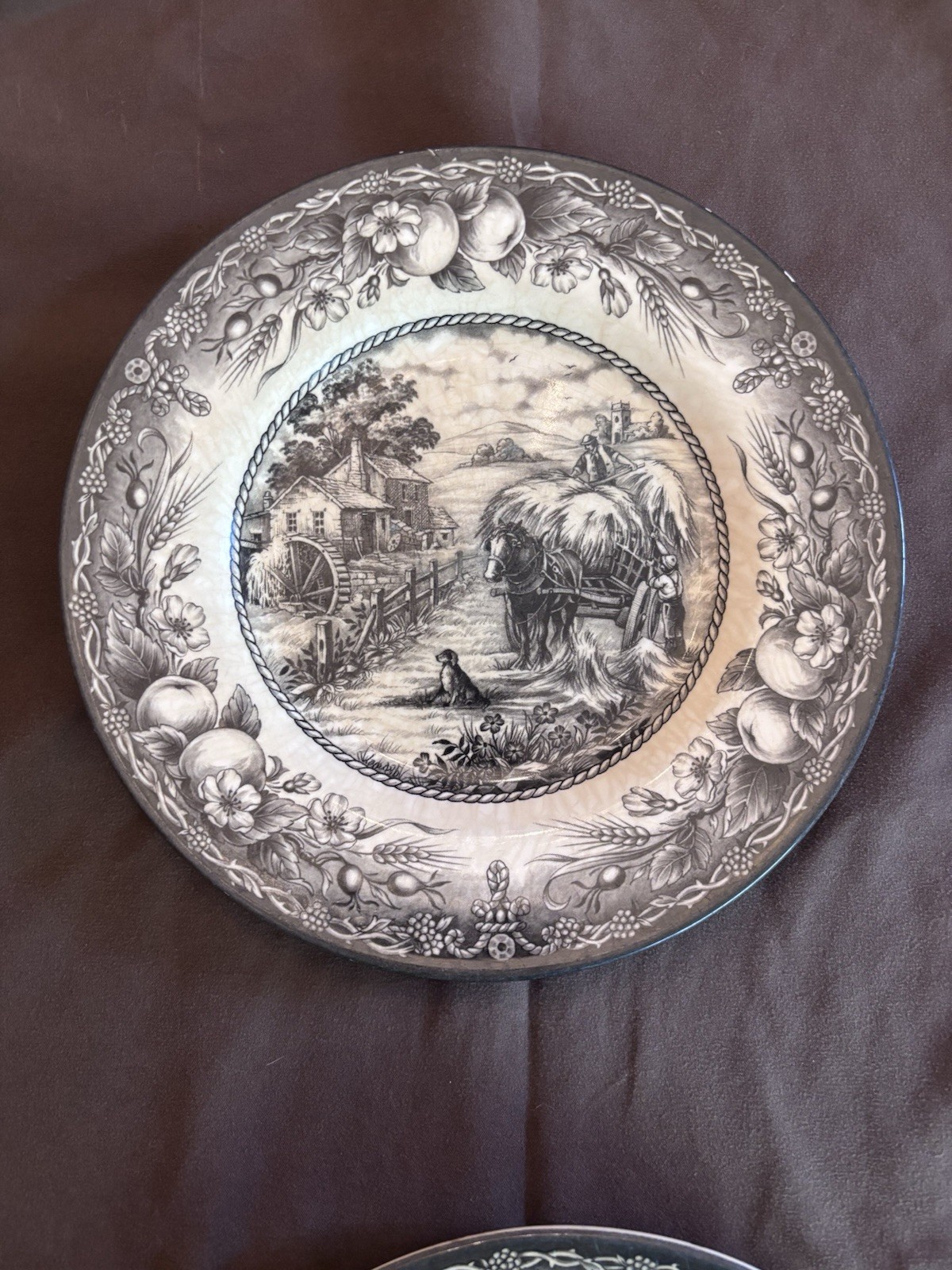 Royal Stafford Hayride dinner plate