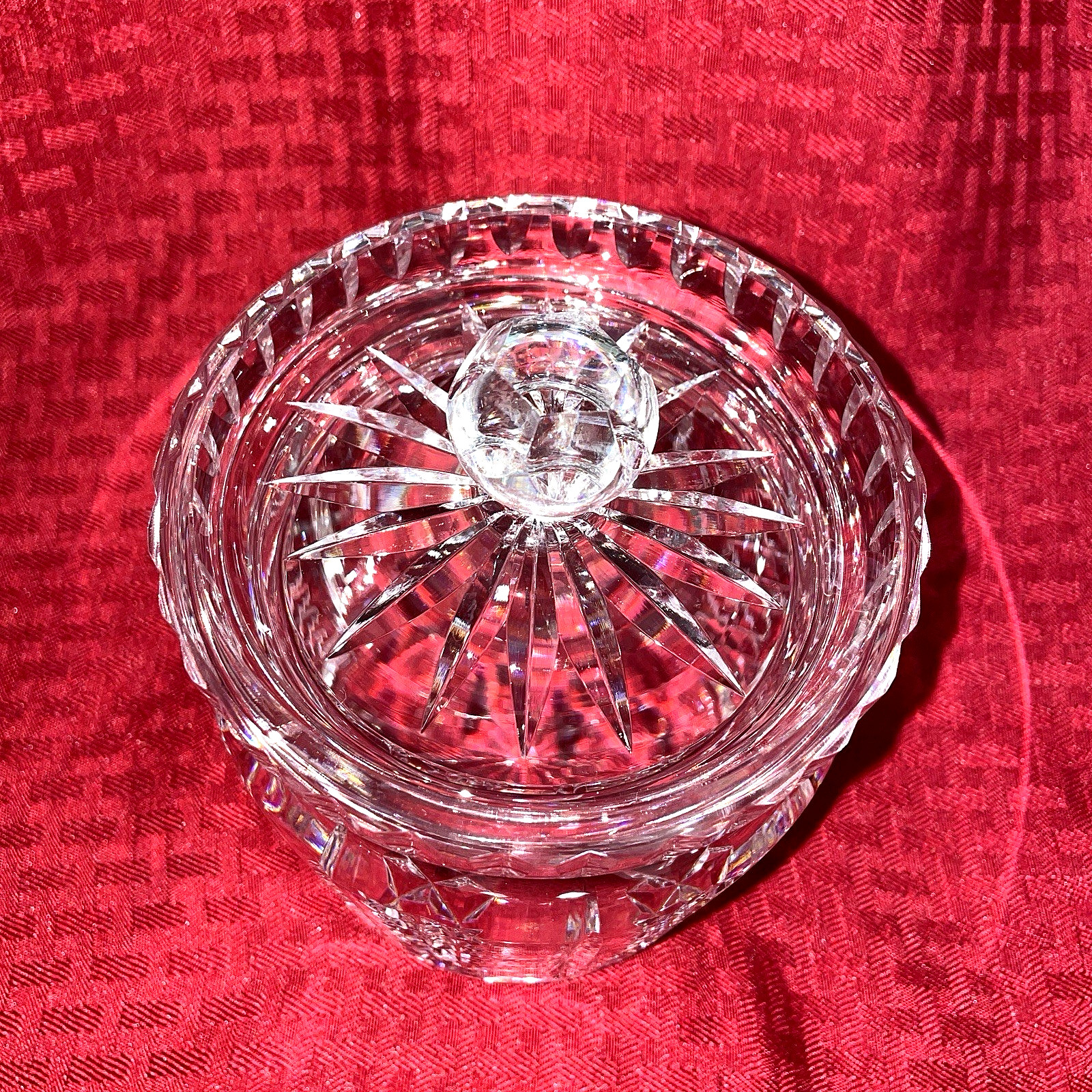 WATEFORD HIBERNIA BISCUIT JAR