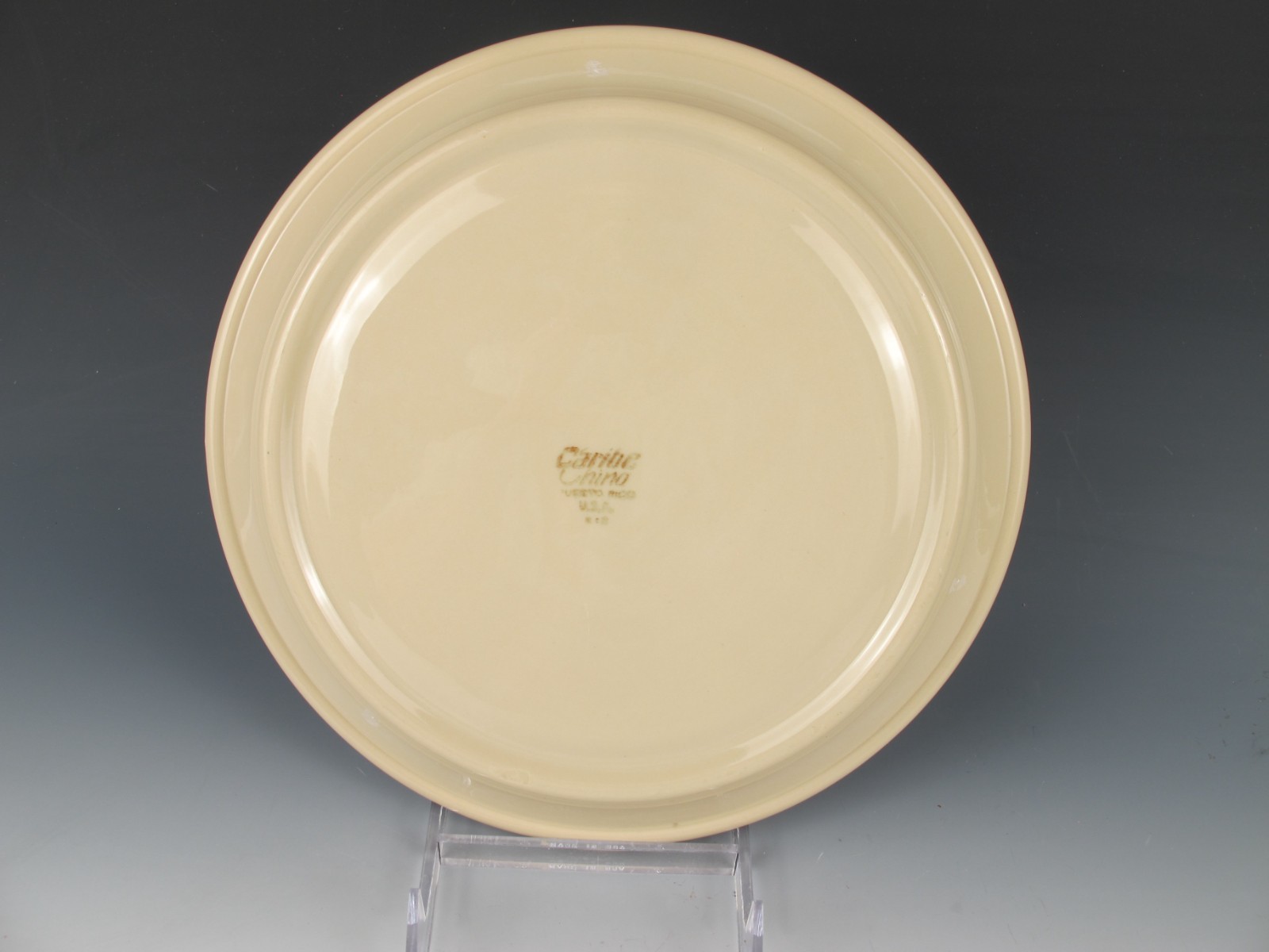 (6) Caribe China Restaurant Ware Section Grill Plates