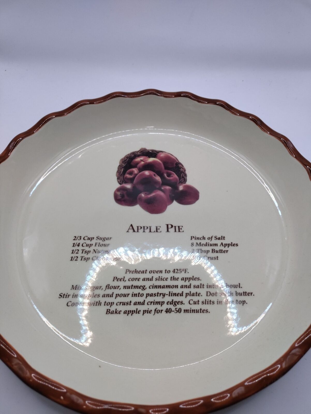 CERAMIC RECIPE PLATTER DIFFERENT RECIPES SHAPES ROUND, OVAL, RECTANGULAR, SQUARE