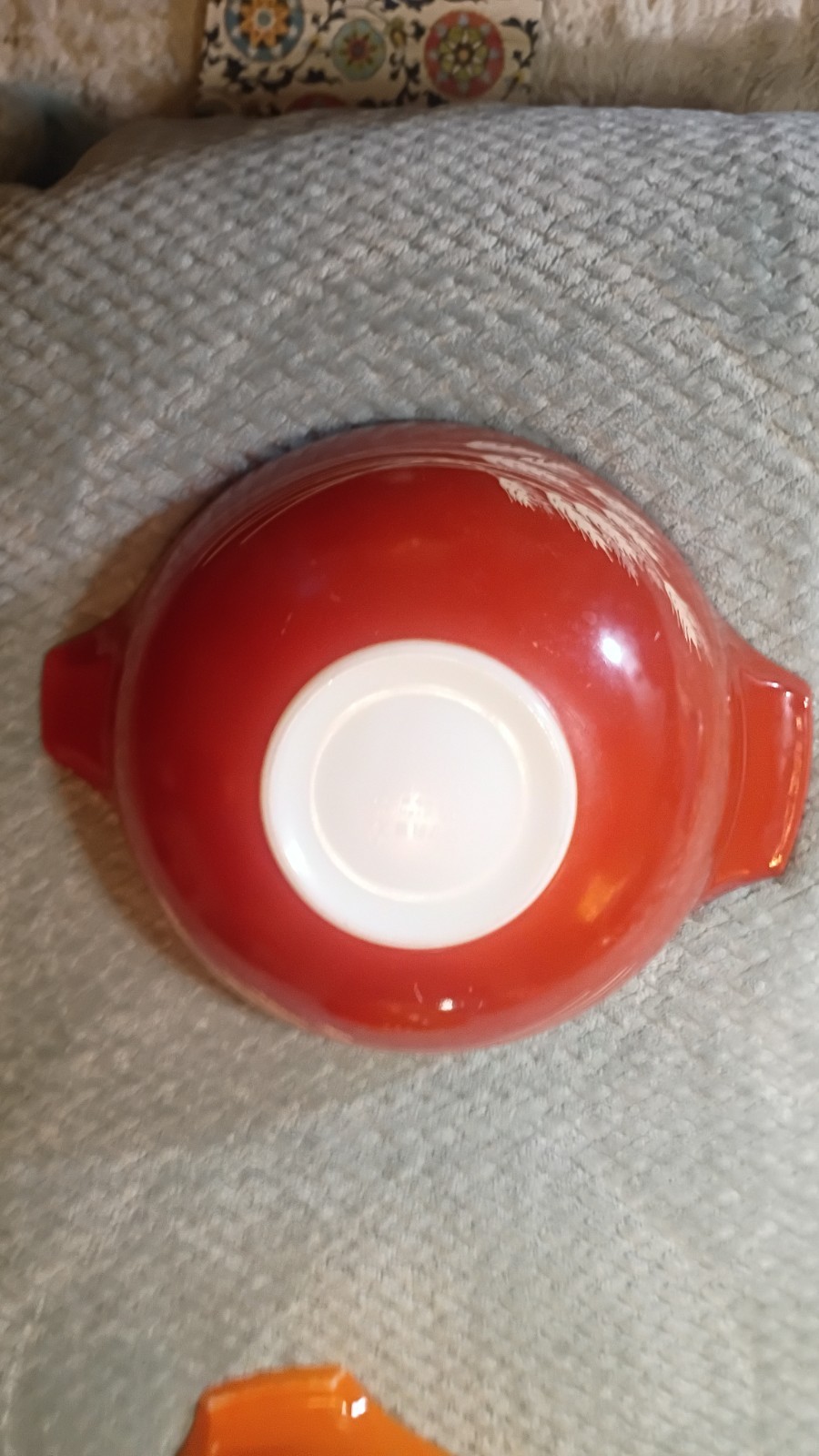Vintage Autumn Harvest Pyrex set of 4.