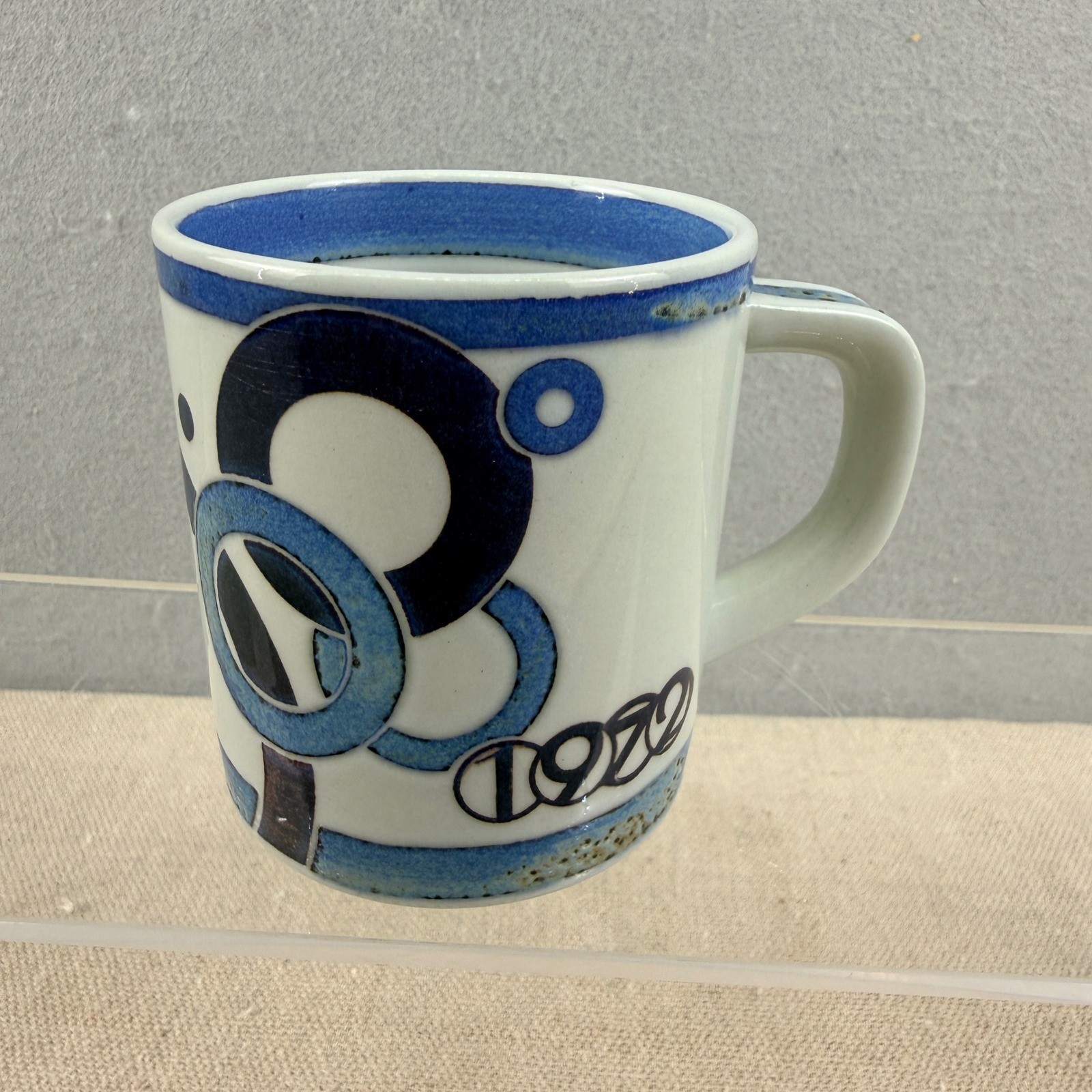 Vintage Royal Copenhagen 1972 Small Annual Mug IDanish Modern