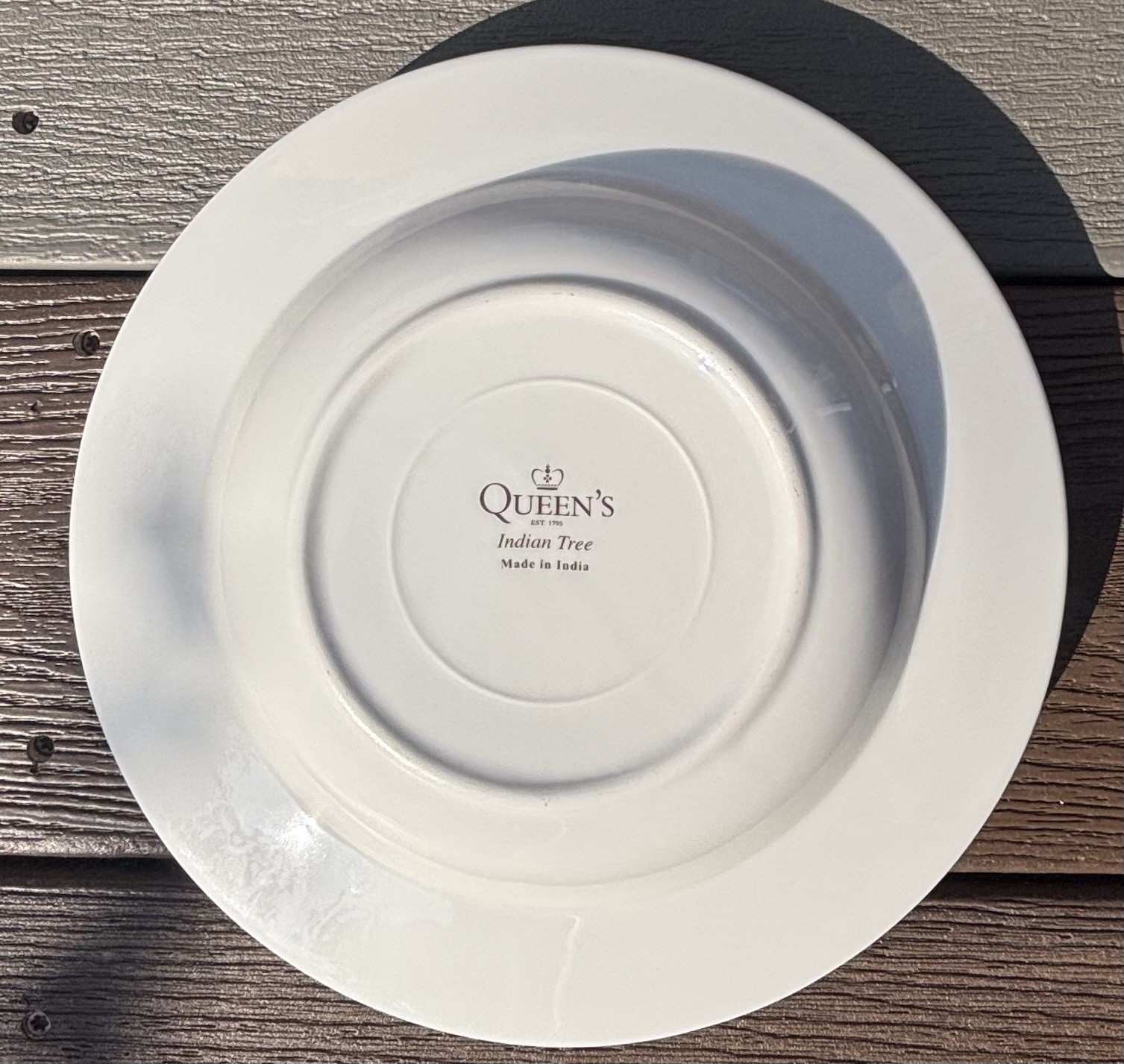 Queen’s Indian Tree Rim Soup Salad Bowls 8.5″ – Set of 4 Multicolor Floral