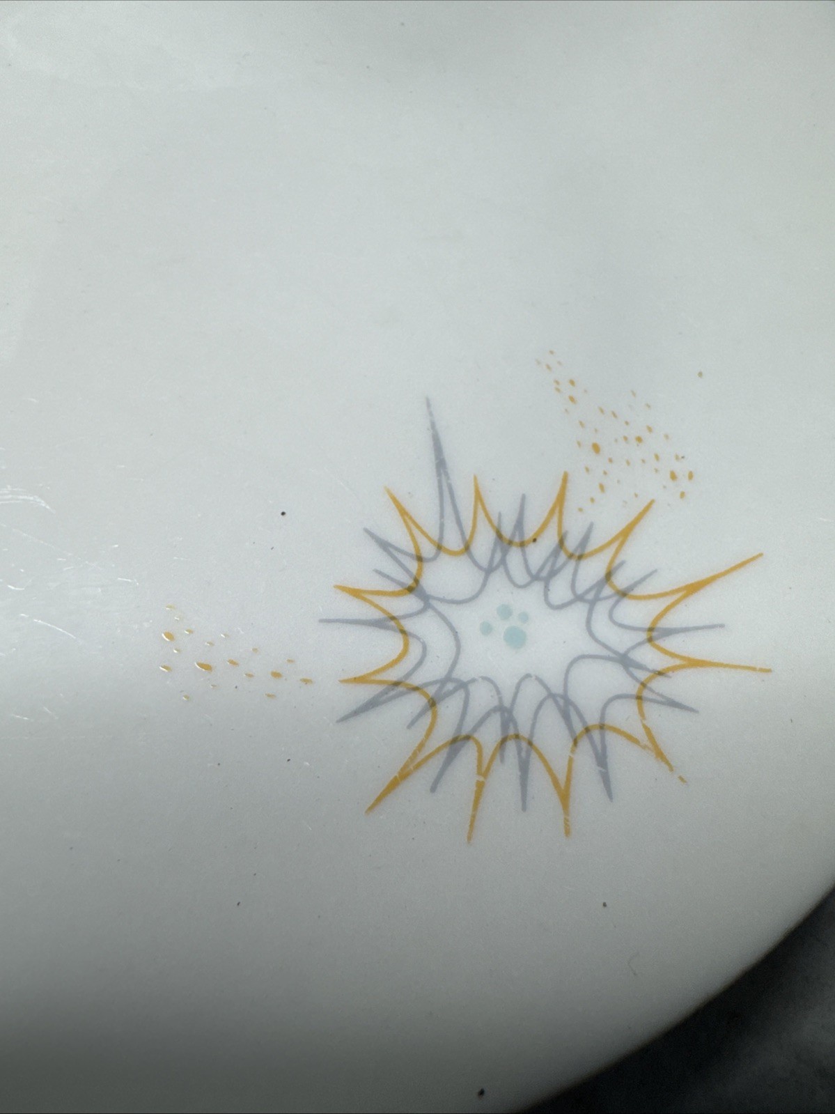 MCM Iroquois Impromptu by Ben Seibel Atomic Burst 6.5” Small Plate USA 1956 Dl