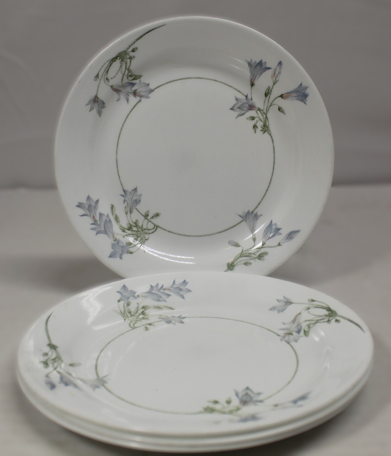 Set of 4 Corelle Blue Dusk Bread & Butter Dessert Plates