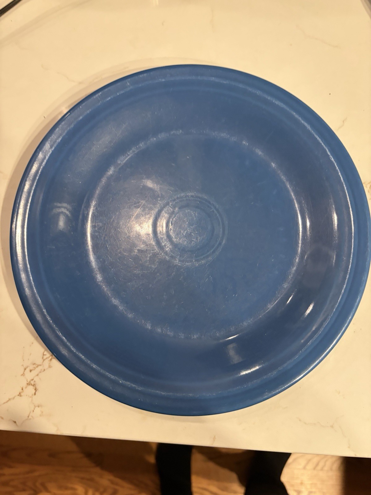 FIESTA Fiestaware Lapis Blue 10.5” Dinner Plates Set Of 4 Homer Laughlin