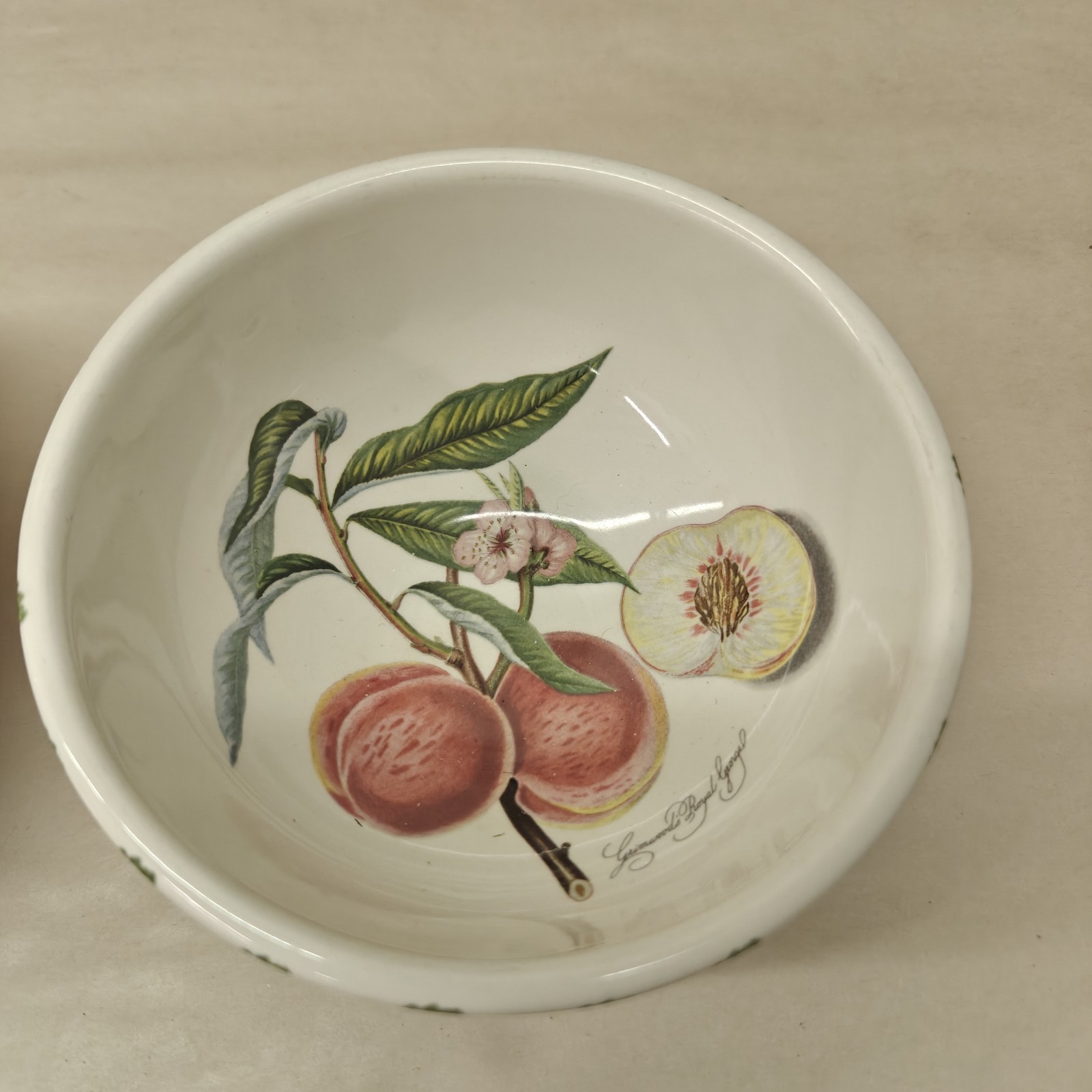 (4) Portmeirion Pomona Fruit/Dessert Bowls 5-1/2in – Made in England