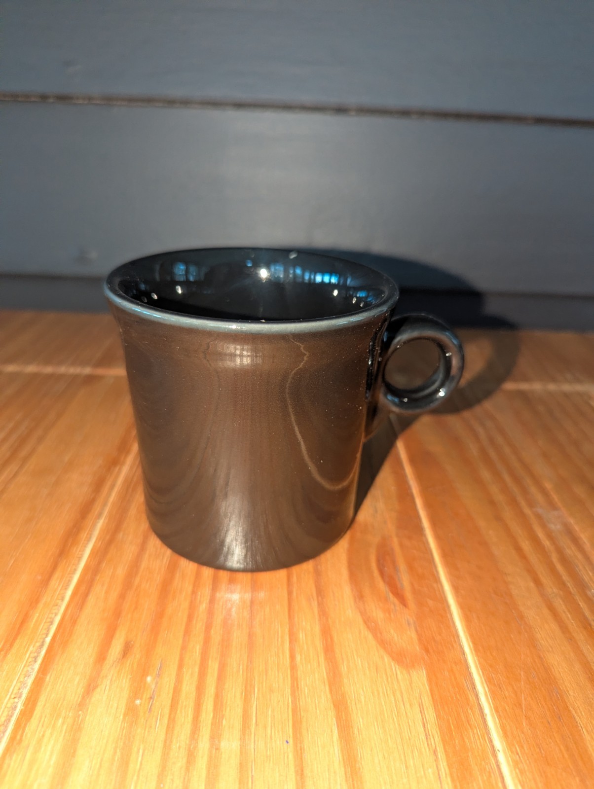 HLC Fiesta USA – Ring Handle Coffee Mug – Black – Contemporary Original 10.25 oz