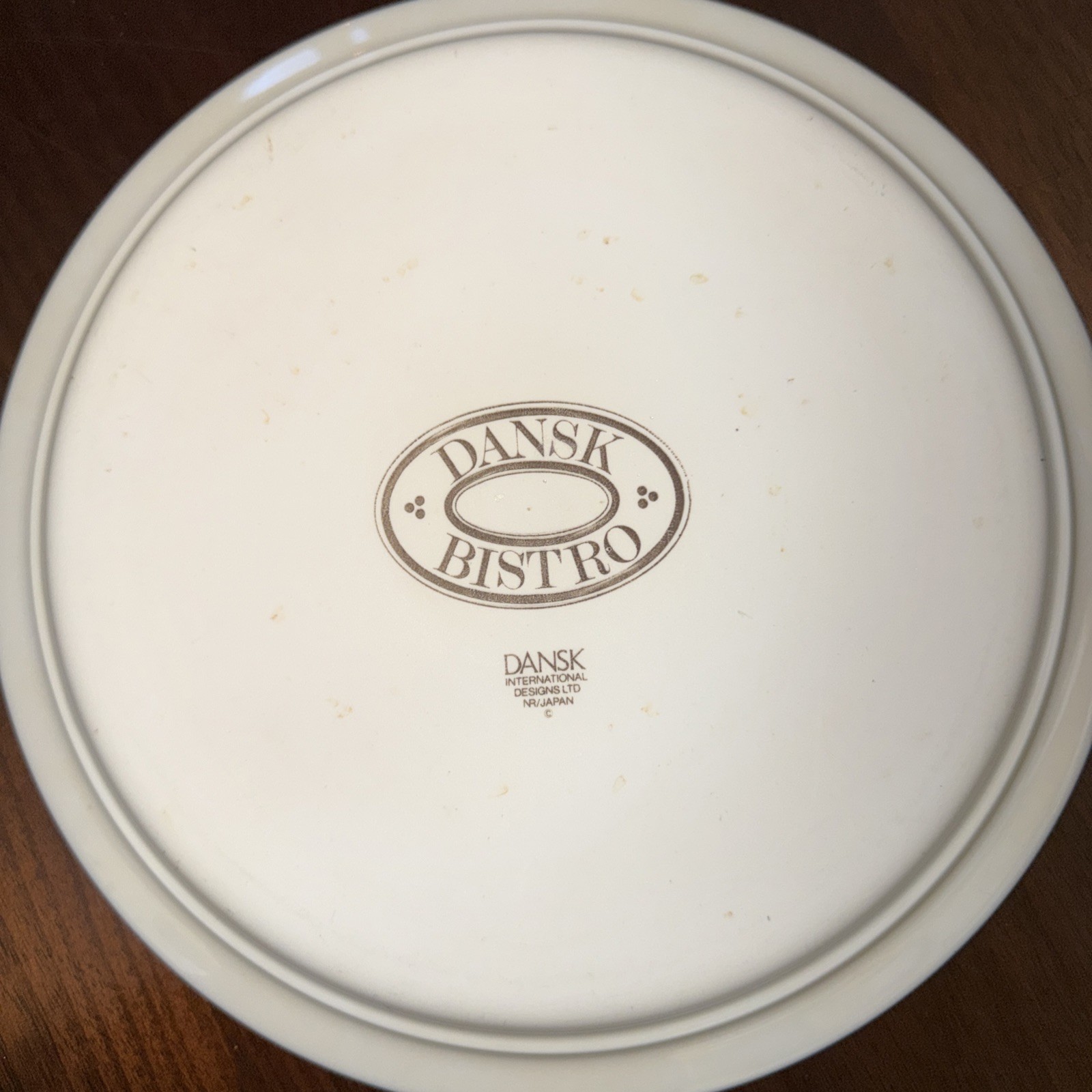 2 Dansk Bistro Christianshavn Blue Dinner Plates Portugal 10 3/8″