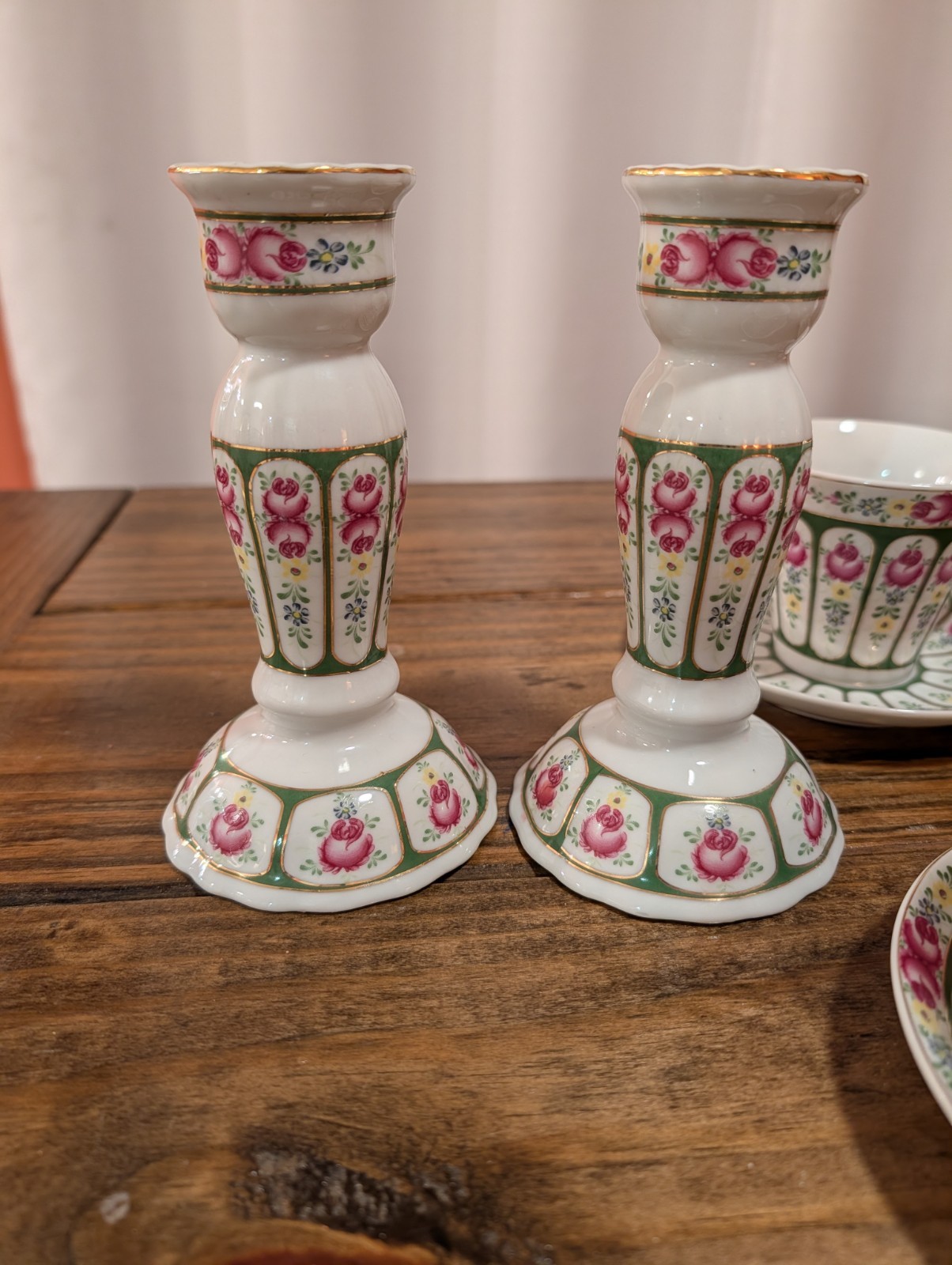 Vintage Sorelle Fine Porcelain Floral 22pc Tea Set