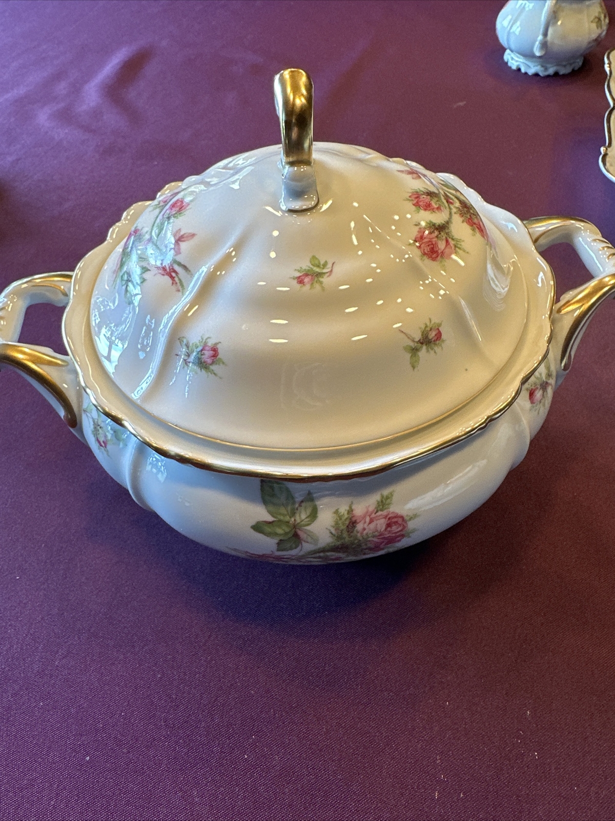 Edelstein Mary-Theresa 92 Pc Moss Rose 16703 Fine China