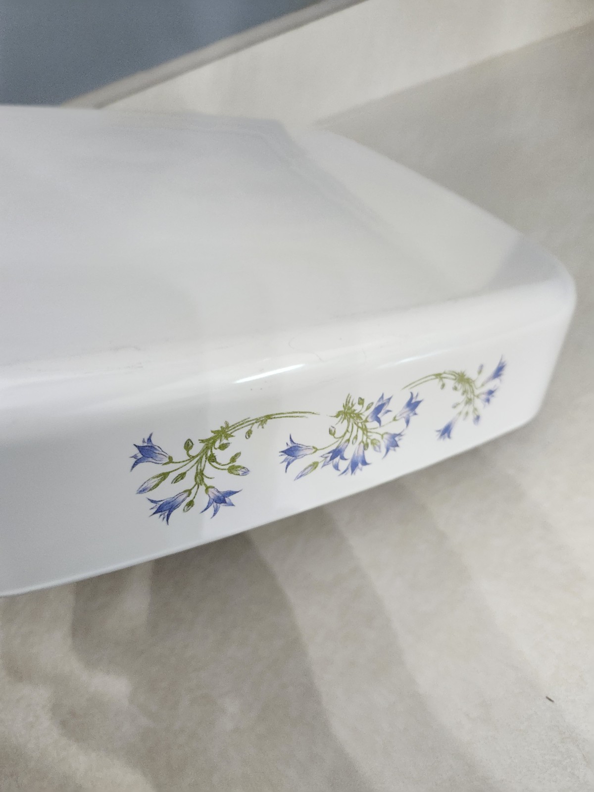 Corning Ware Blue Dusk Rectangular Open Roaster / Lasagna Casserole Pan A-21-B-N