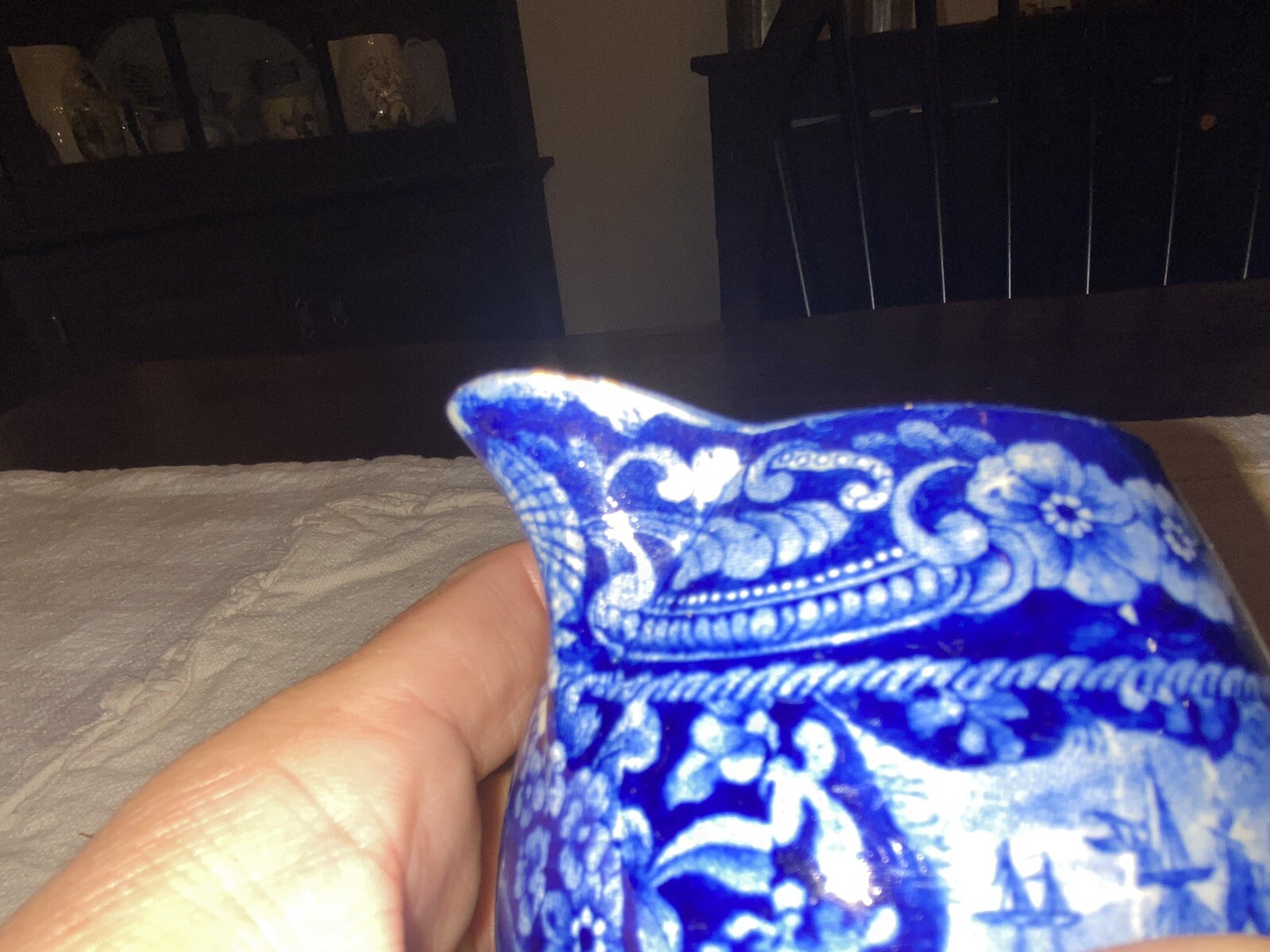 Historical Staffordshire Macdonough’s Victory Barrel From Creamer