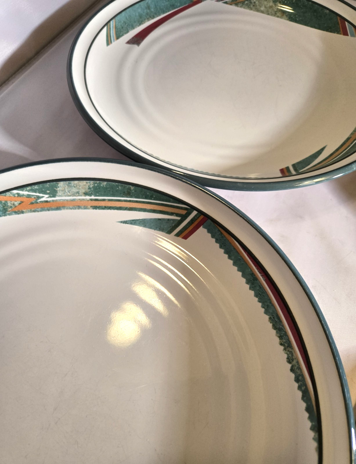 Noritake NEW WEST 8696 Dinner Plate 10 3/8” Southwestern Lot of 4